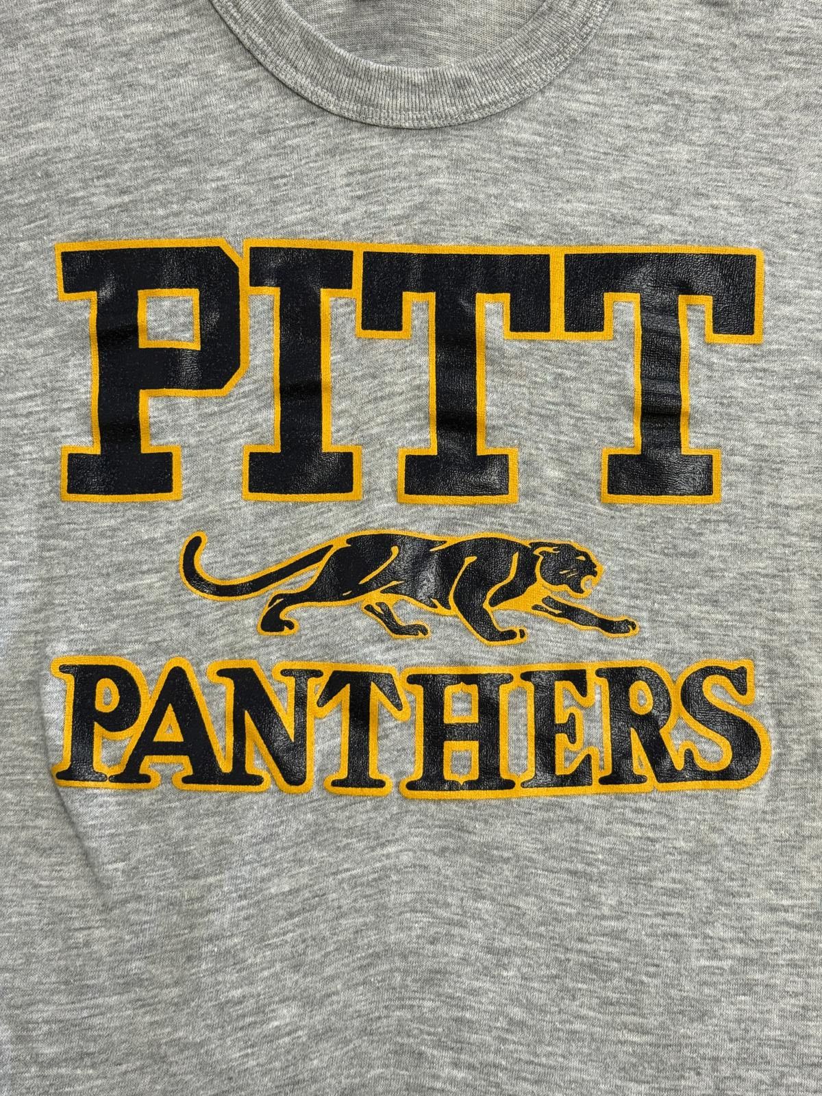 Designer Vintage University of Pittsburgh T-shirt Pitt Panthers Tee S Size US S / EU 44-46 / 1 - 4 Thumbnail