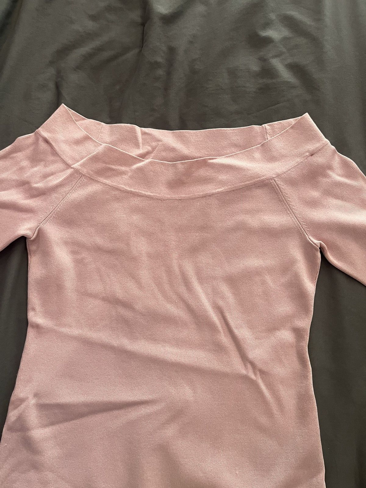 White House Black Market pink y2k off-shoulder top Size S / US 4 / IT 40 - 2 Thumbnail