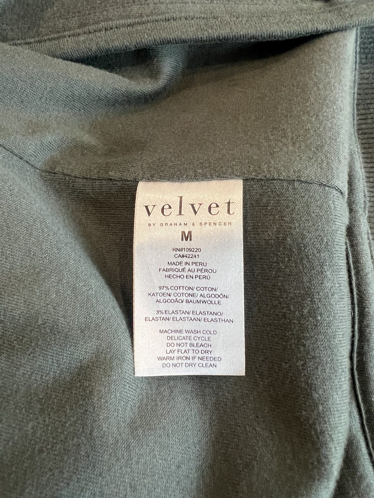 Velvet Green Velvet Bomber Size US M / EU 48-50 / 2 - 5 Thumbnail