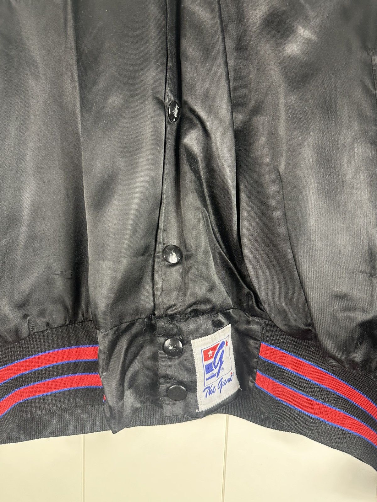 Vintage Pistons Detroit City Bad Boys Varsity Bomber Jacket Sz XL Size US XL / EU 56 / 4 - 3 Thumbnail