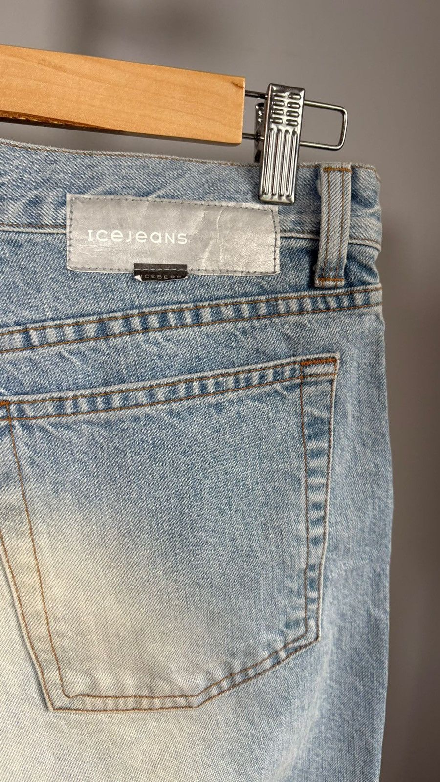 Iceberg [ARCHIVE] Iceberg Gilmar Embroidered Jeans - NWT - Size 31 Size 31" - 3 Thumbnail