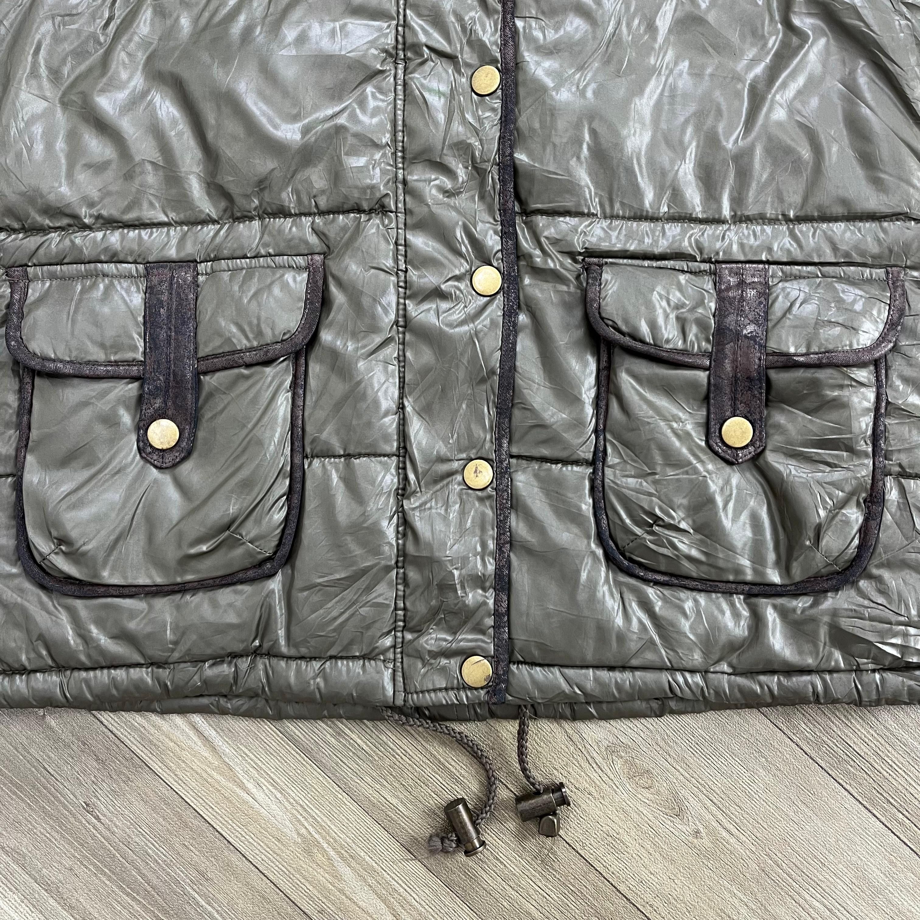 GOA 2000s Goa Style Winter Down Jacket Faux Fur Vest Size US M / EU 48-50 / 2 - 10 Thumbnail