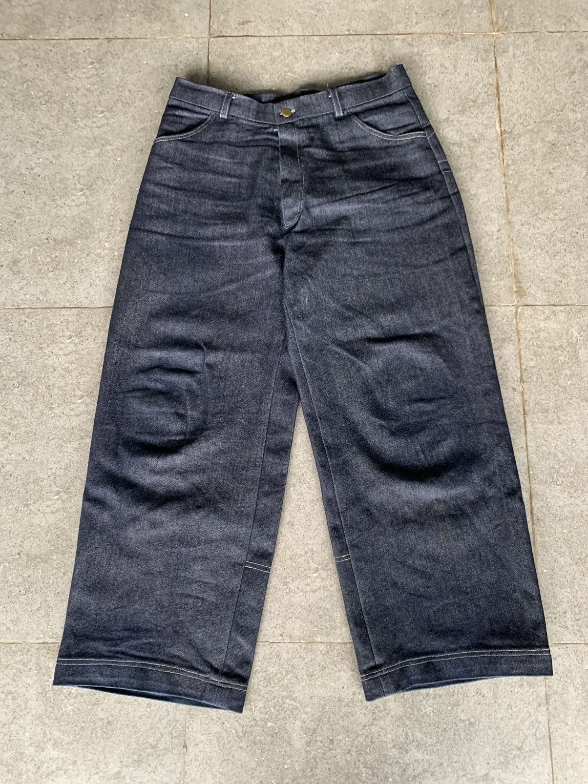 Image of Vintage Y2K Pants Big Pocket in Blue, Men's (Size 34)