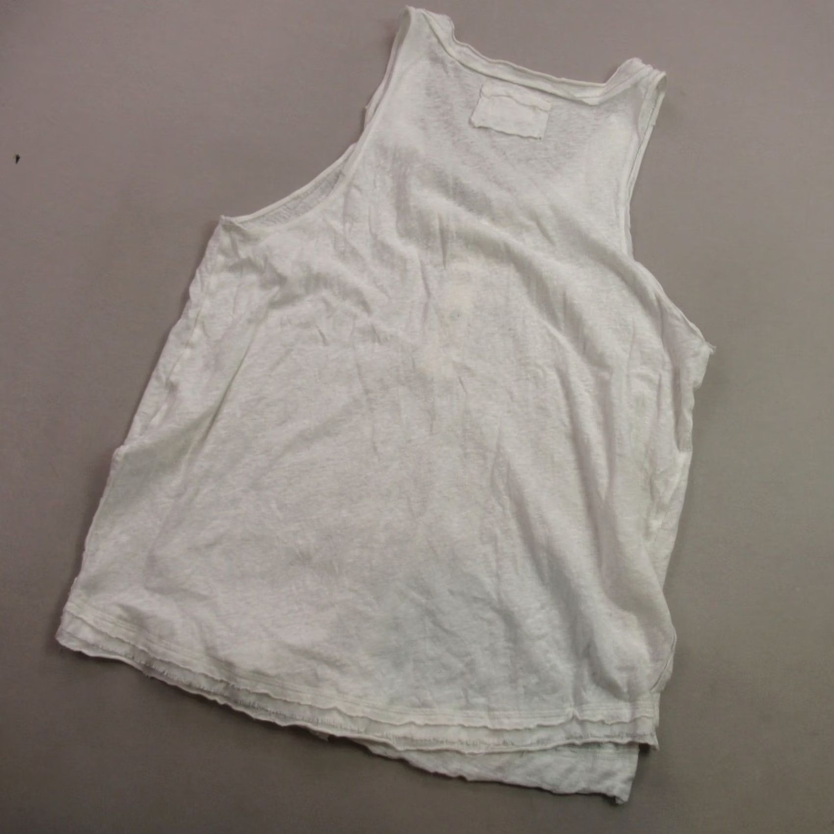 Vintage We The Free Shirt Womens Sleeveless Crew Neck White Large Casual Size L / US 10 / IT 46 - 7 Thumbnail