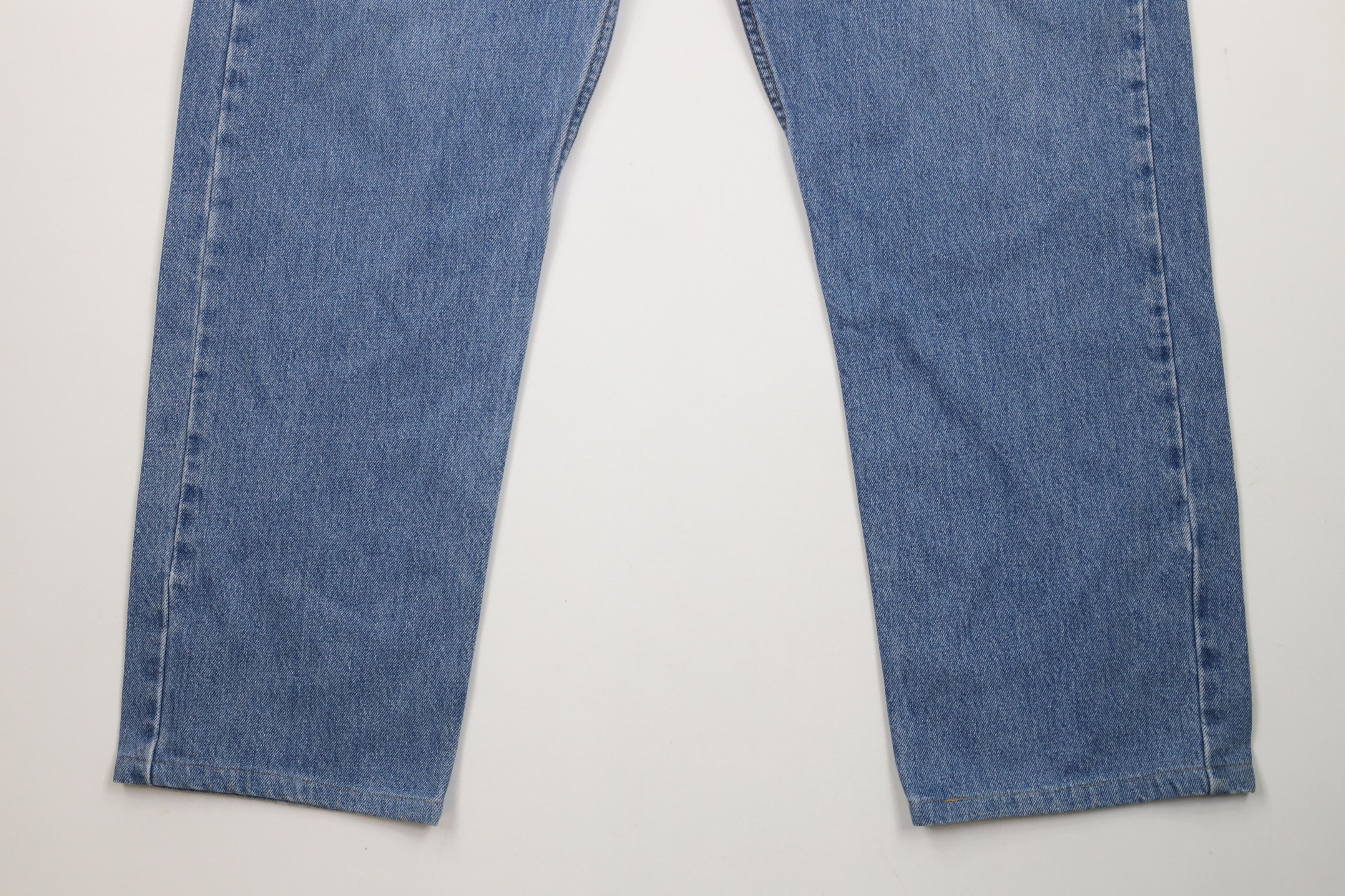 Levi's × Vintage Vintage 90s Levis 505 Regular Fit Denim Jeans Blue USA Size US 36 / EU 52 - 4 Thumbnail