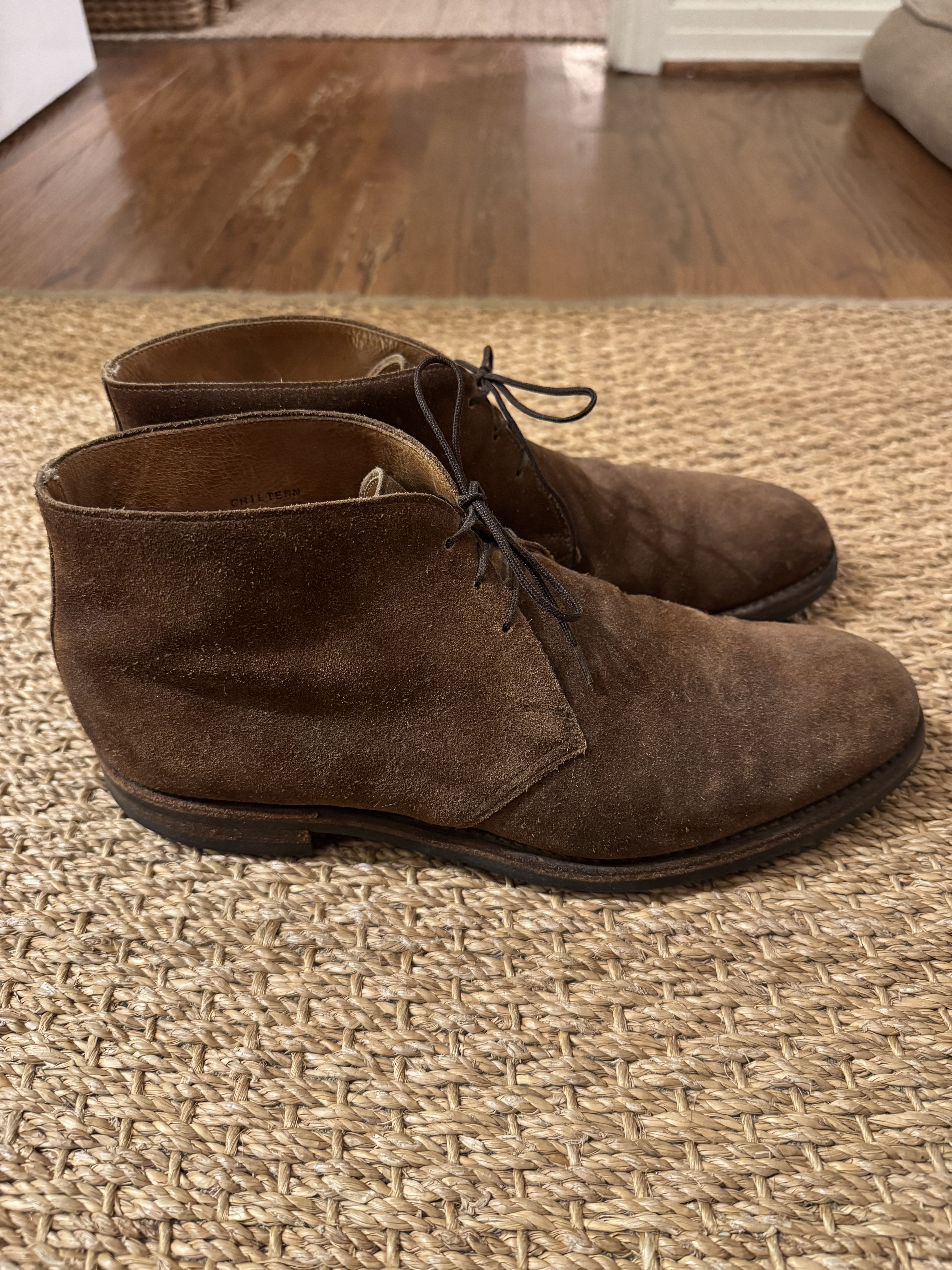 Crockett & Jones Crockett & Jones Chiltern Chukka - Snuff Suede Size US 11 / EU 44 - 2 Thumbnail