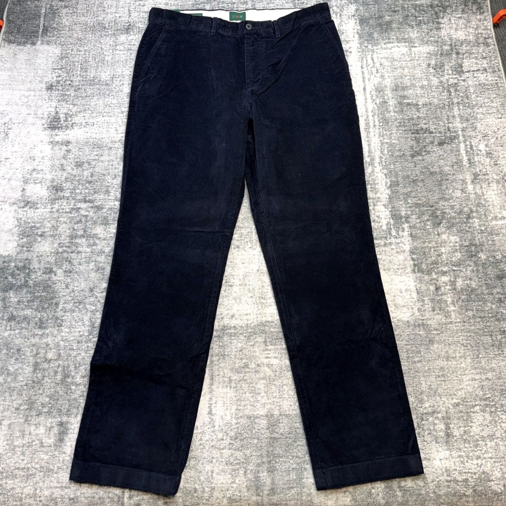 J.Crew J.CREW Pants Mens 34x32 Navy Corduroy Straight Chino Preppy Boots? No Size US 34 / EU 50 - 2 Thumbnail