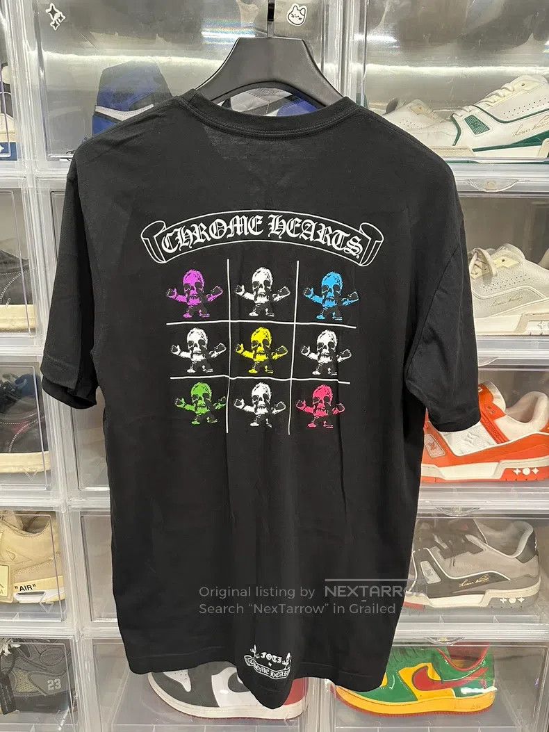 Chrome Hearts CHROME HEARTS Size L Color Foti checkerboard black short sl Size US L / EU 52-54 / 3 - 3 Thumbnail