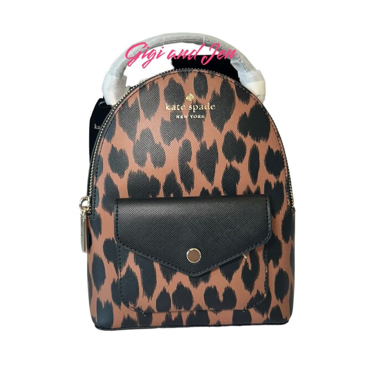 Kate Spade Kate Spade Spotted Animal Leopard Schuyler Mini Backpack Size ONE SIZE - 1 Thumbnail