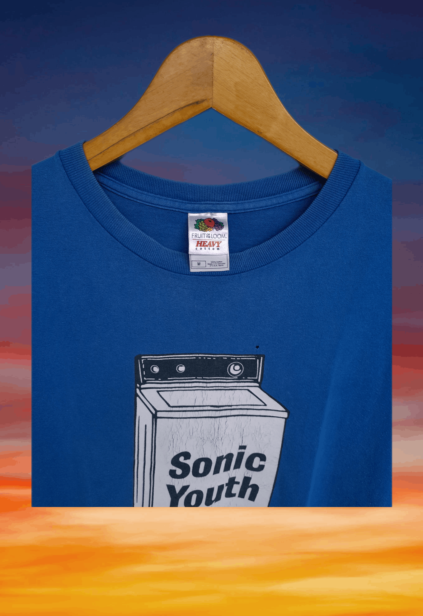 Band Tees Vintage Sonic Youth washing machine t-shirt Size US M / EU 48-50 / 2 - 5 Thumbnail