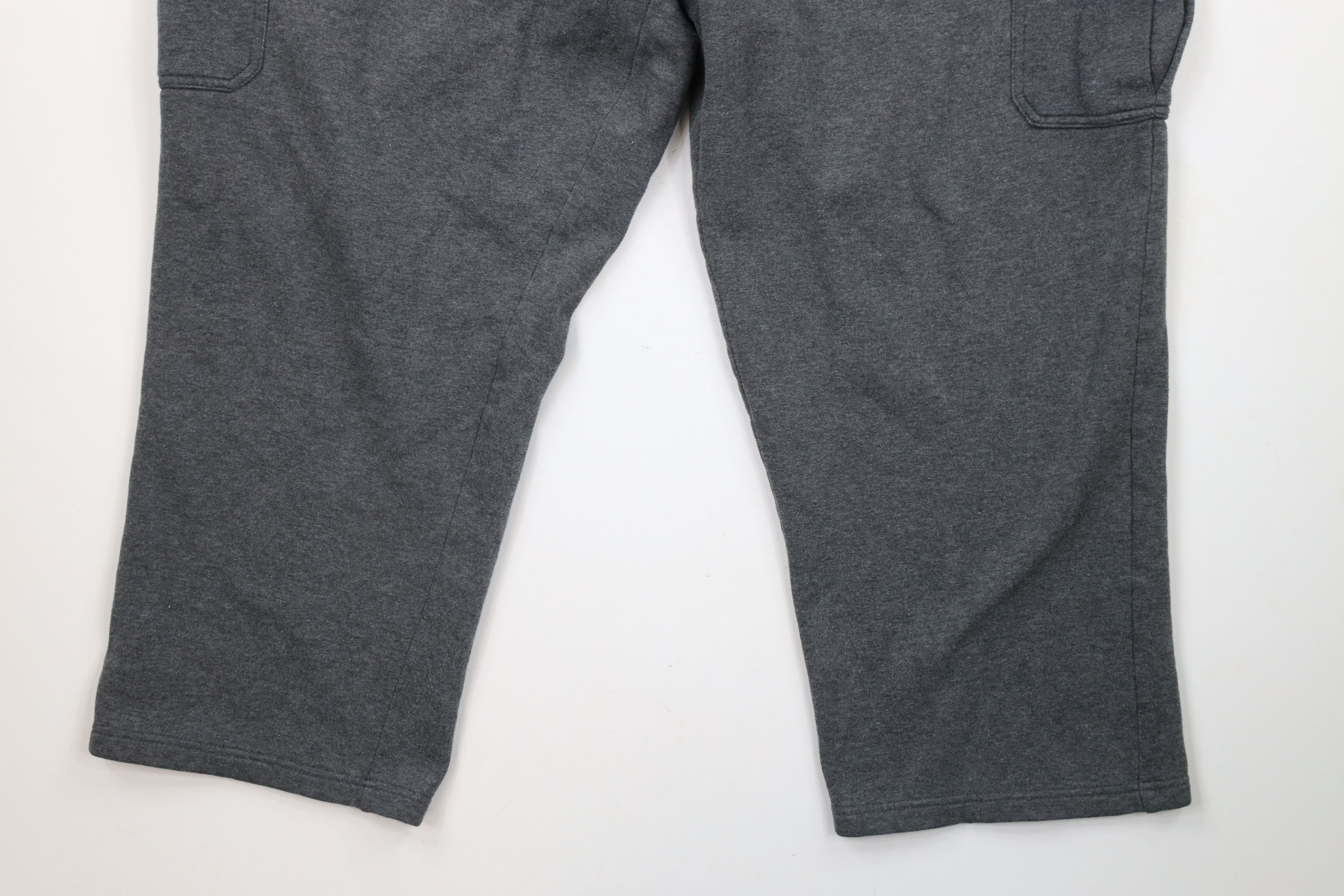 Vintage Vintage AND1 And One Out Wide Leg Cargo Sweatpants Gray Size US 40 / EU 56 - 4 Thumbnail