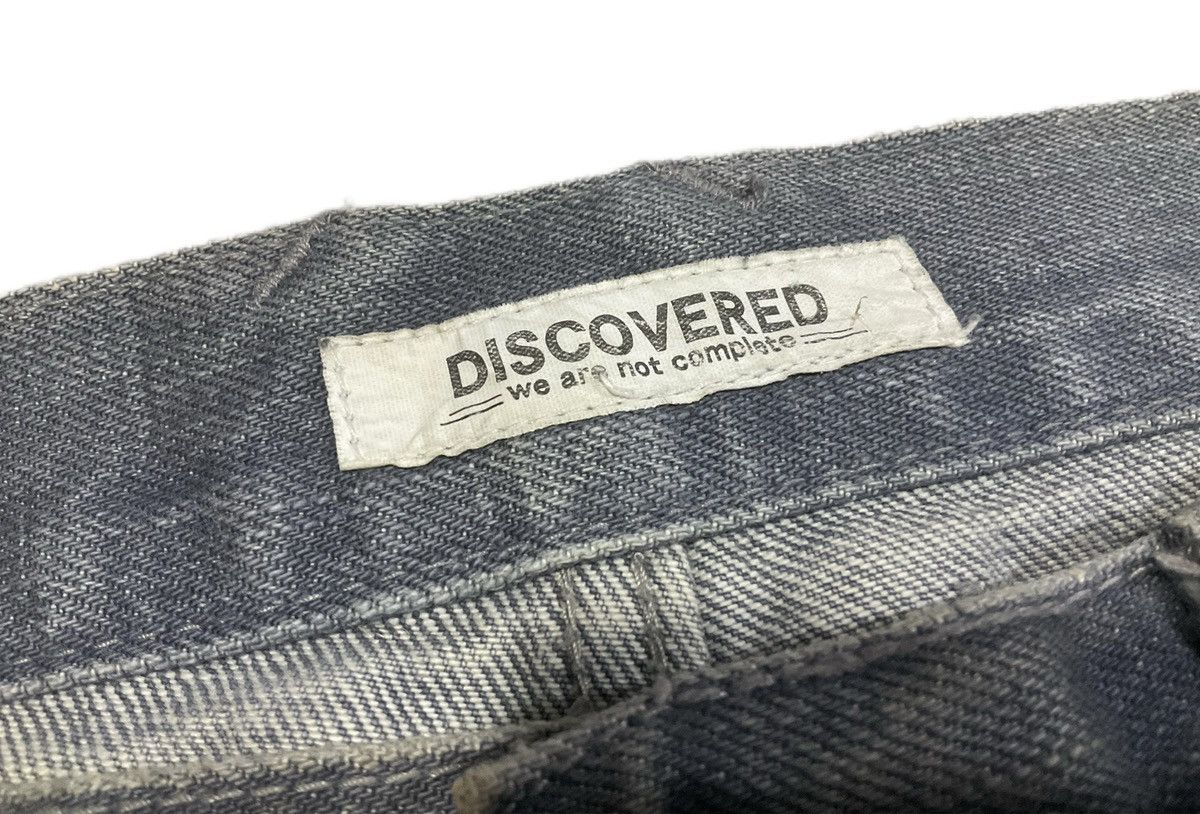 DISCOVERED × Japanese Brand 🔥Rare Archived Discovered Denim Distressed Splash Painted Size US 31 - 14 Thumbnail