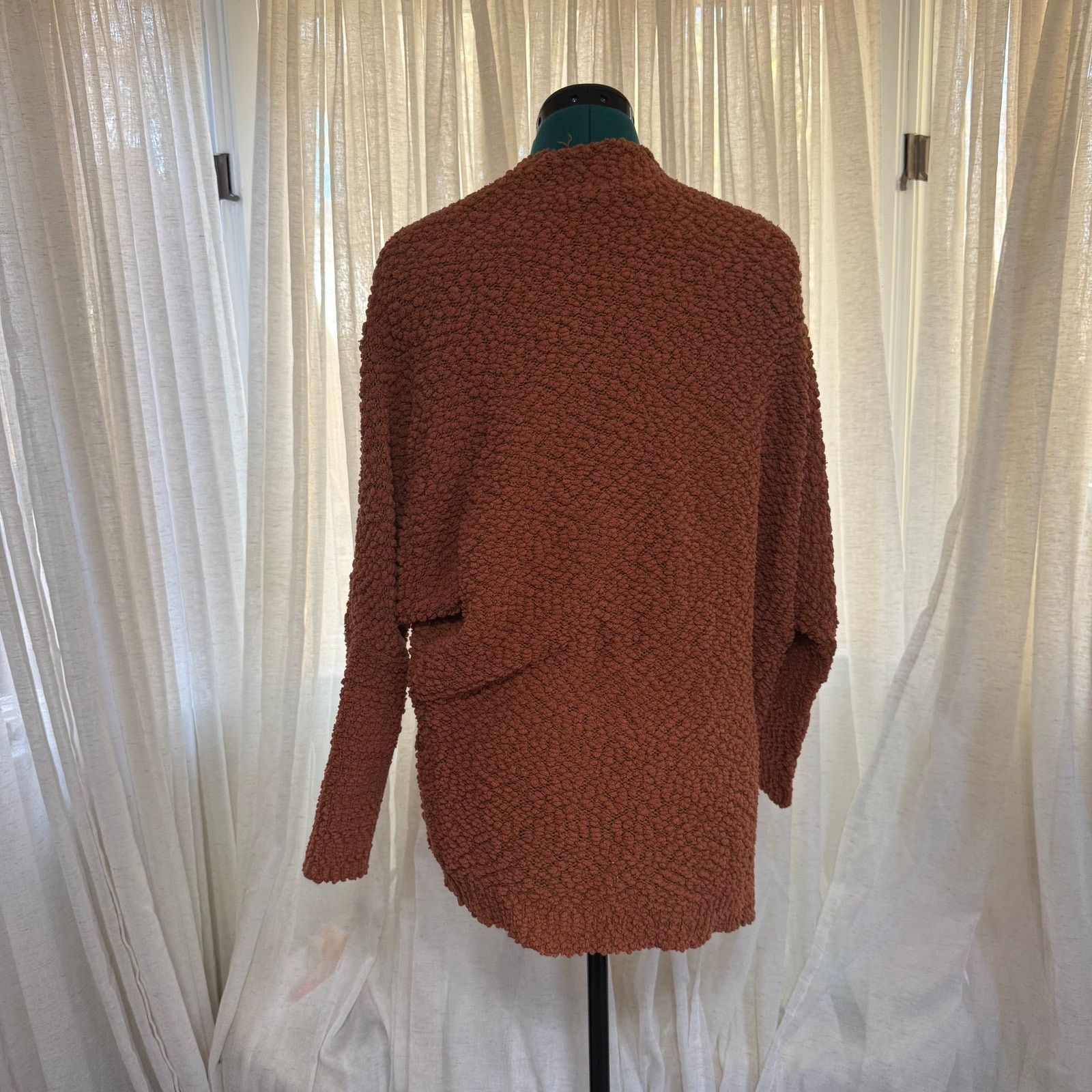 Other Textured Open-Front Cardigan | Sz S Size S / US 4 / IT 40 - 5 Thumbnail