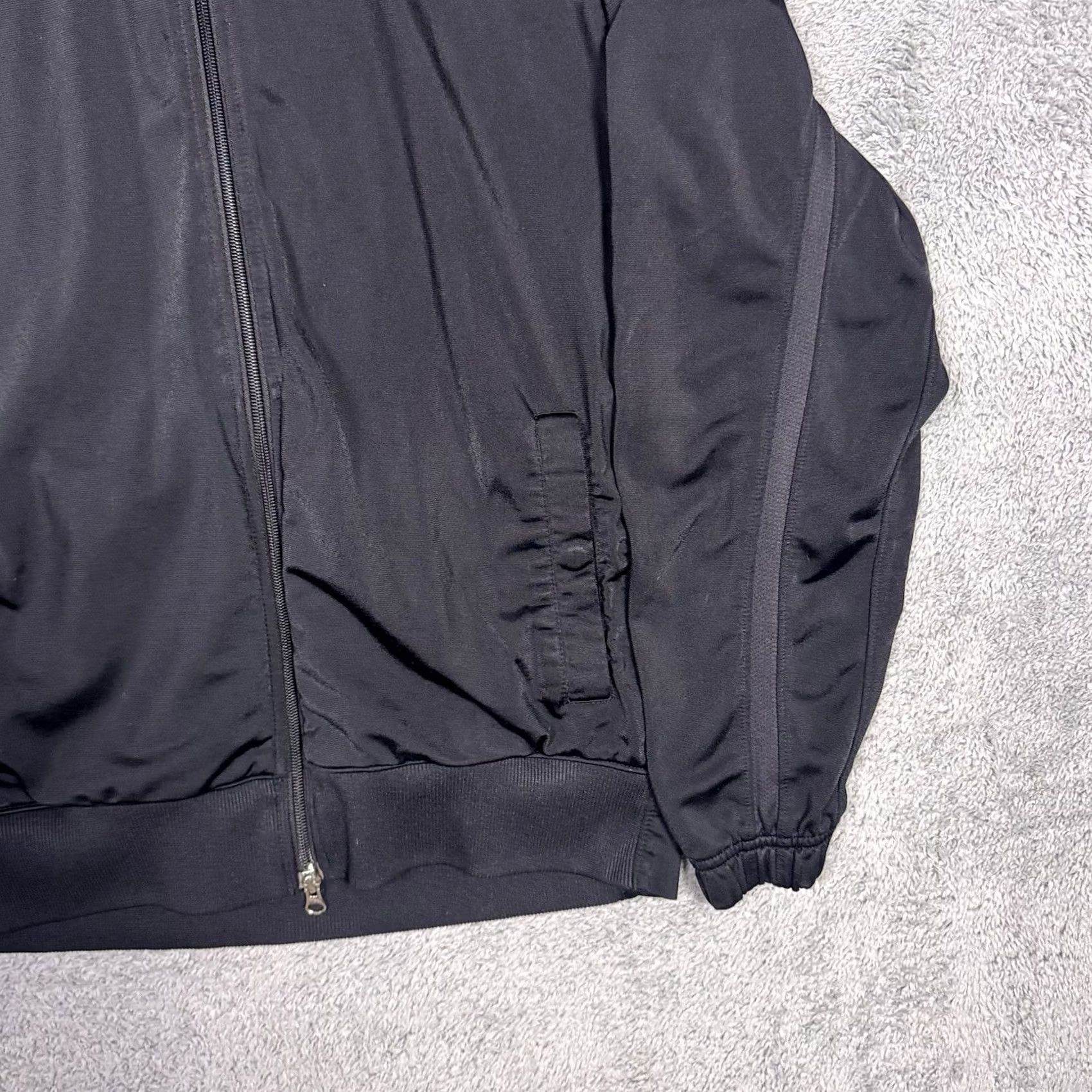 Jordan Brand Jordan Jacket Mens L Full Zip Track Nike Jordan Air Basketball Athletic Black Size US L / EU 52-54 / 3 - 3 Thumbnail