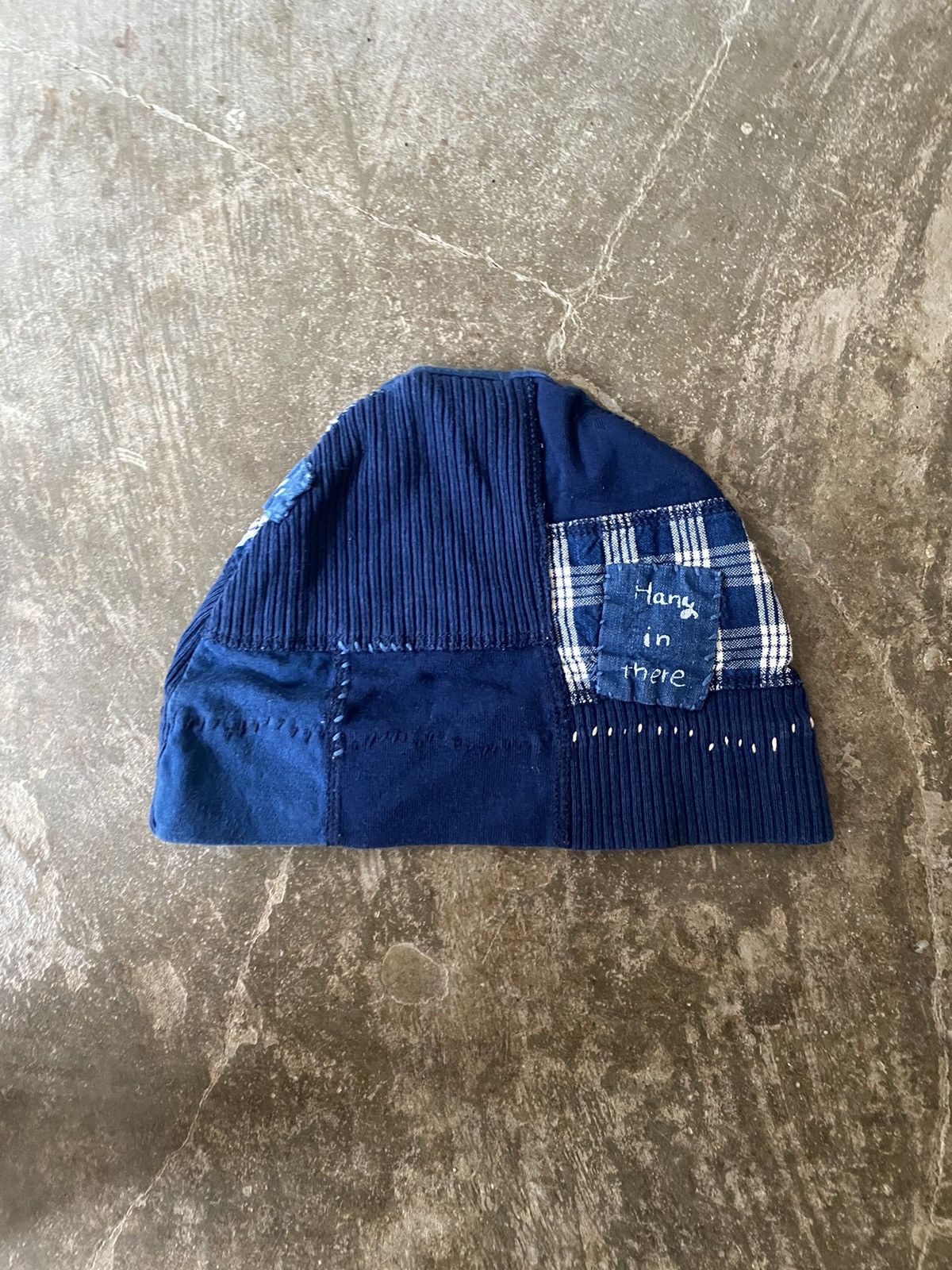 Porter Classic Porter Classic Patchwork Boro Beanie Kuon RRL Kapital FDMTL Size ONE SIZE - 4 Thumbnail
