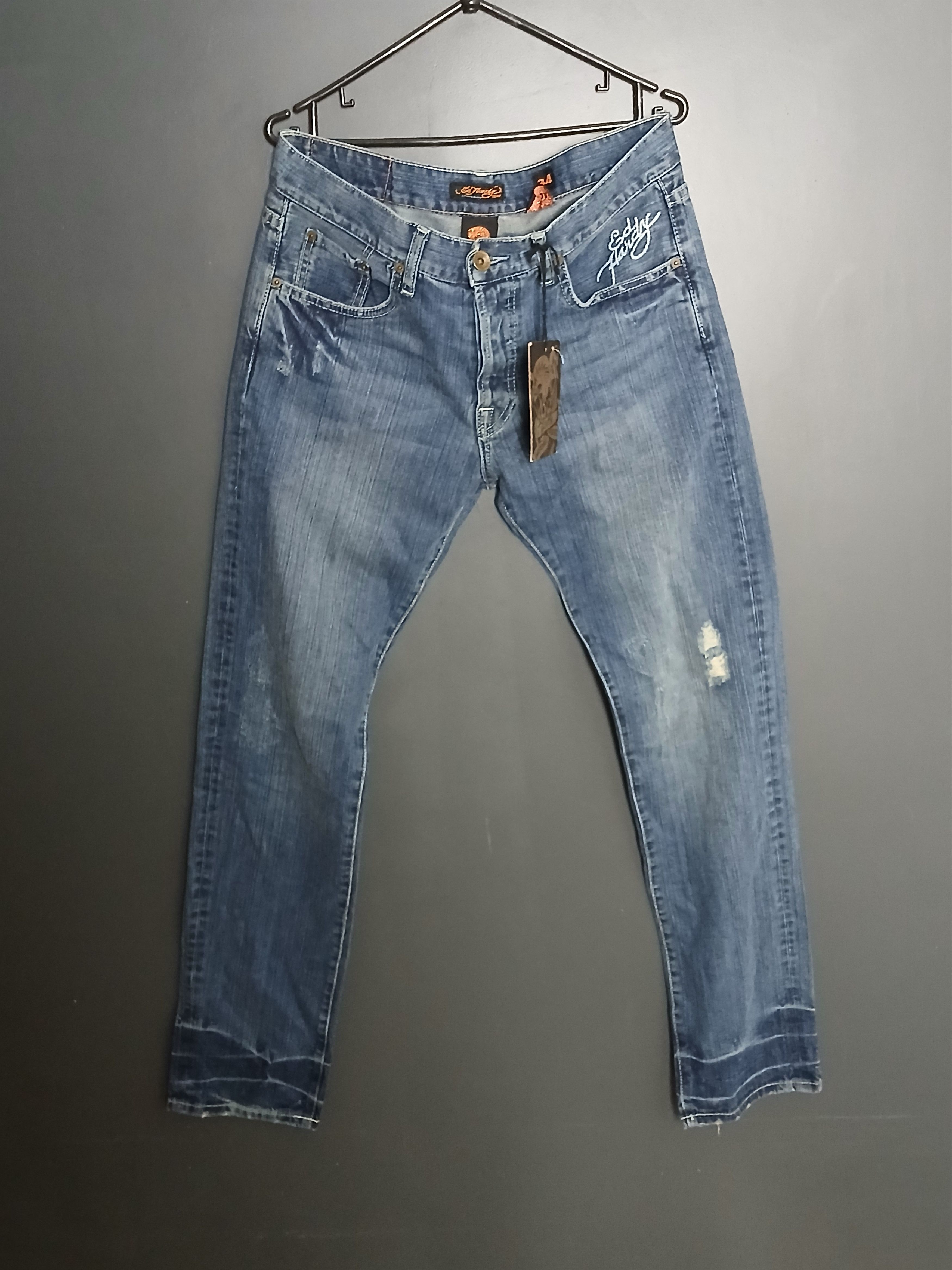 Christian Audigier × Ed Hardy New Ed Hardy Christian Audigier Jeans Pants Size US 34 / EU 50 - 2 Thumbnail