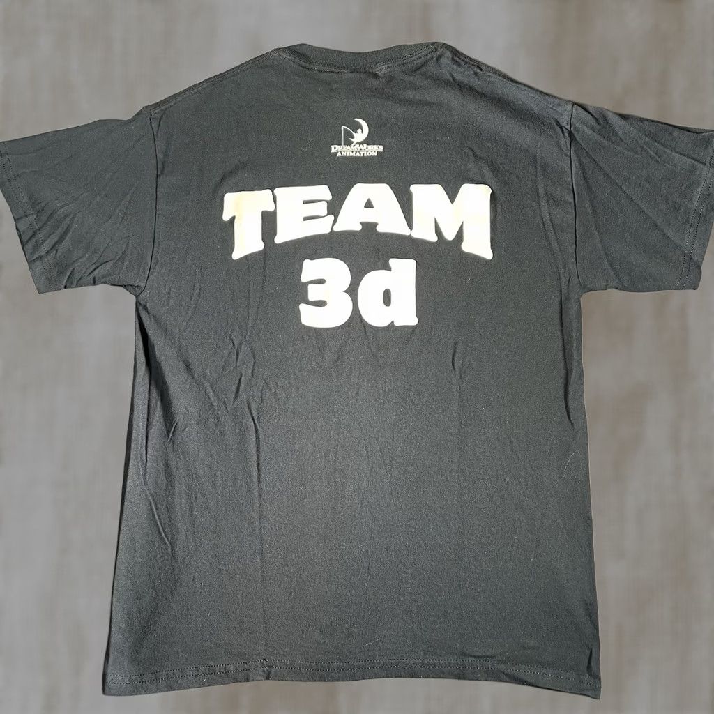 Vintage Dreamworks Shirt Mens M How to Train Your Dragon 3D Crew Shirt Black Shrek 3D 2000s M & M Size US M / EU 48-50 / 2 - 1 Thumbnail