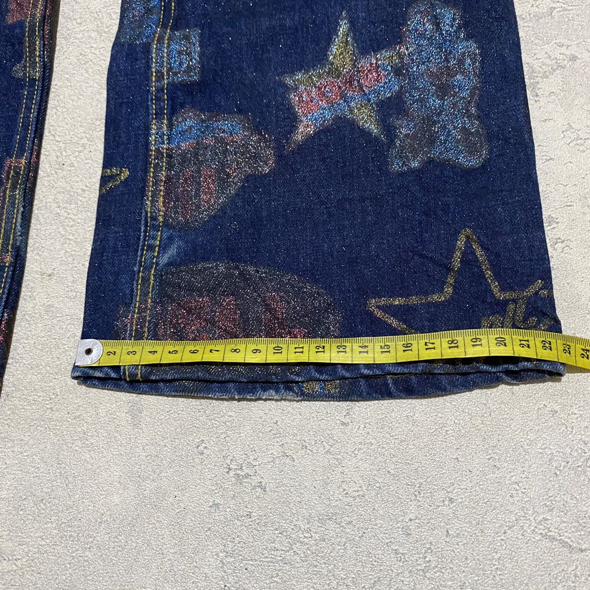 Hysteric Glamour Hysteric Glamour Fullprinted Logo Kinky Jeans Size US 30 / EU 46 - 15 Thumbnail
