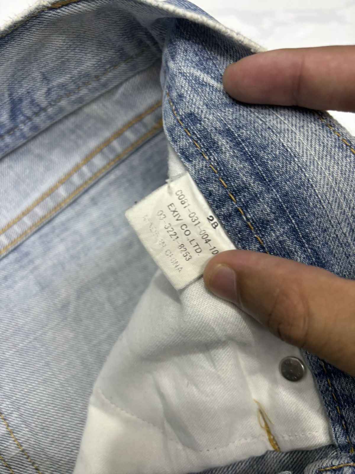 If Six Was Nine VINTAGE CO&LU THRASHED DISTRESS RIPS BAGGY FLARE JEANS Size US 36 / EU 52 - 11 Thumbnail
