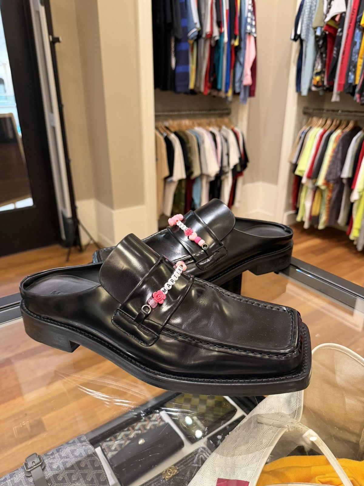 Martine Rose Python loafers | Grailed