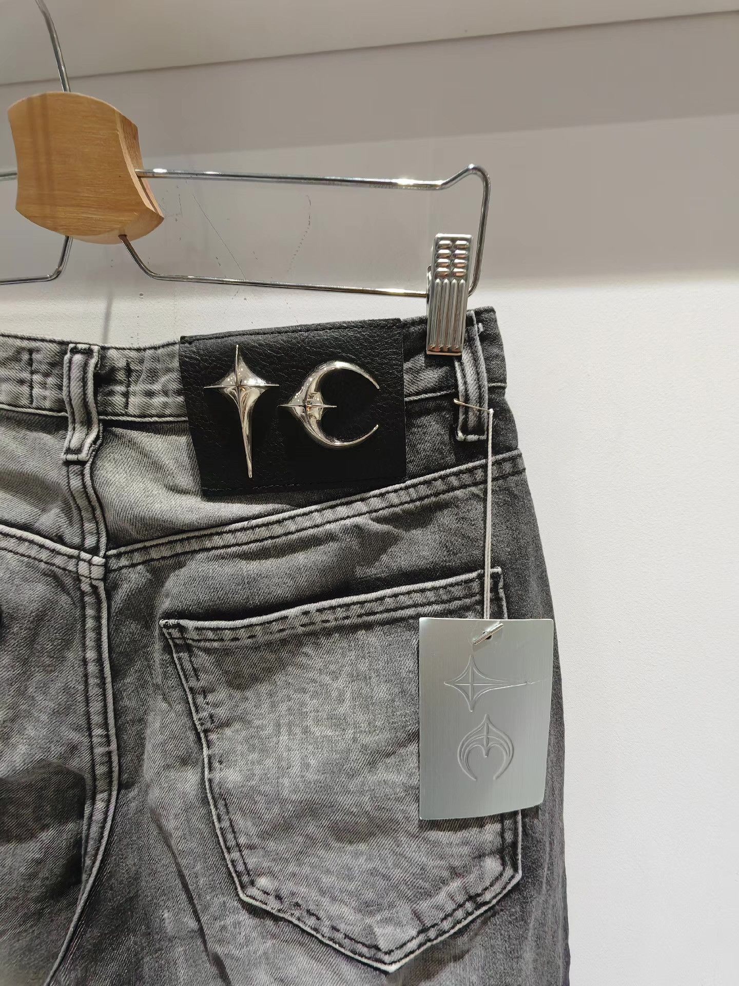 Thug Club THUG CLUB FW23 Armor Laser Pattern Jeans Q15 Size US 32 / EU 48 - 2 Thumbnail
