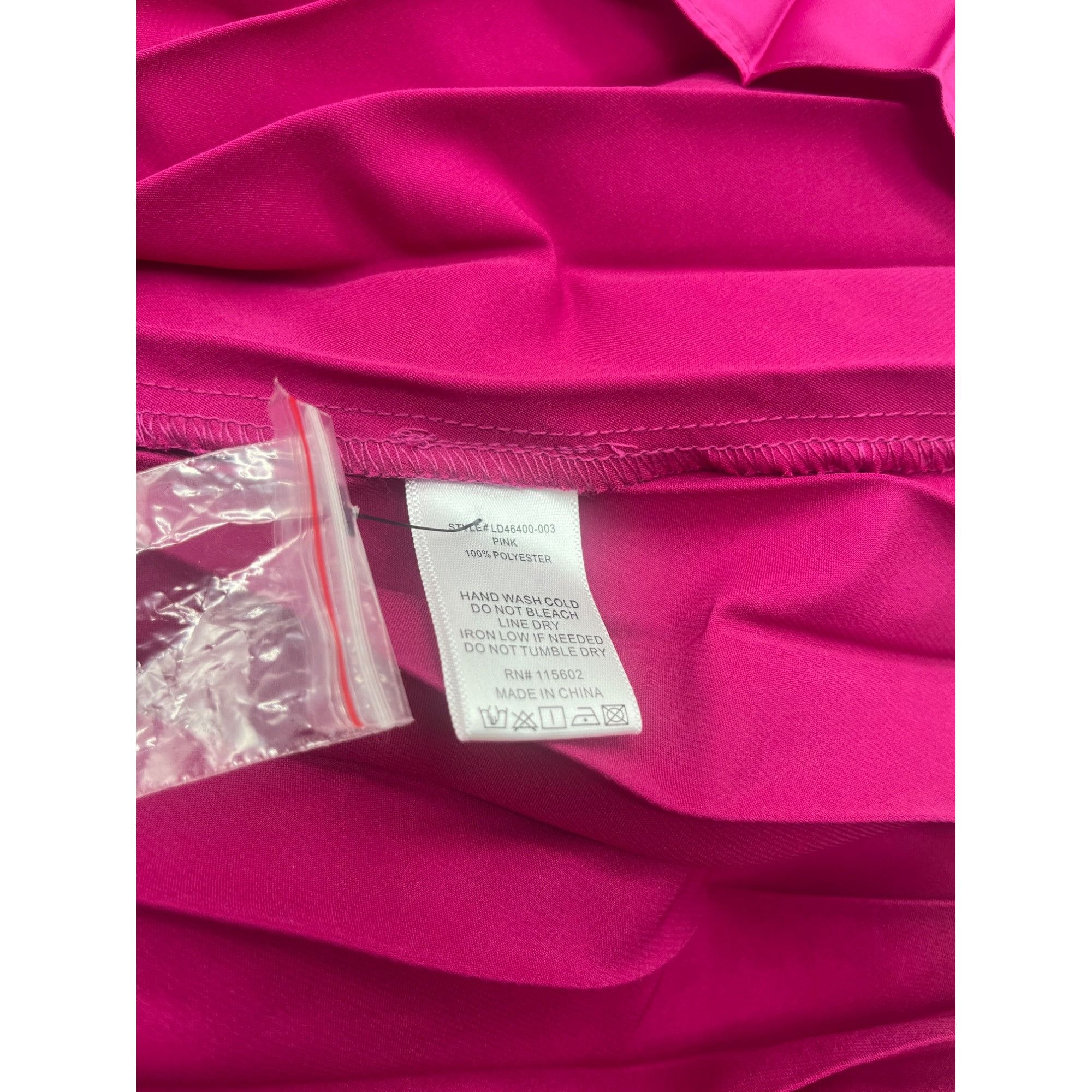 Other Lush Cap Sleeve Pleated Satin Midi Dress, Pink, XS Size XS / US 0-2 / IT 36-38 - 8 Thumbnail