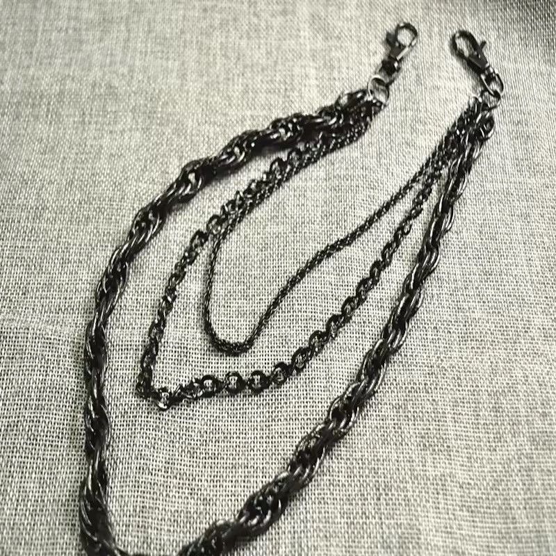 Jewelry Vintage Trousers Jean Wallet Chain Size ONE SIZE - 4 Thumbnail
