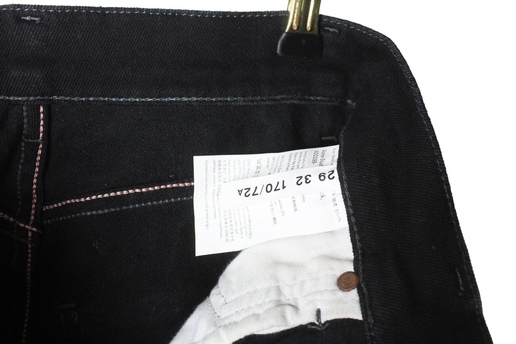 Acne Studios Acne Studios Bla Konst Floragatan 13 Jeans W 29 L 32 Size US 29 - 6 Thumbnail