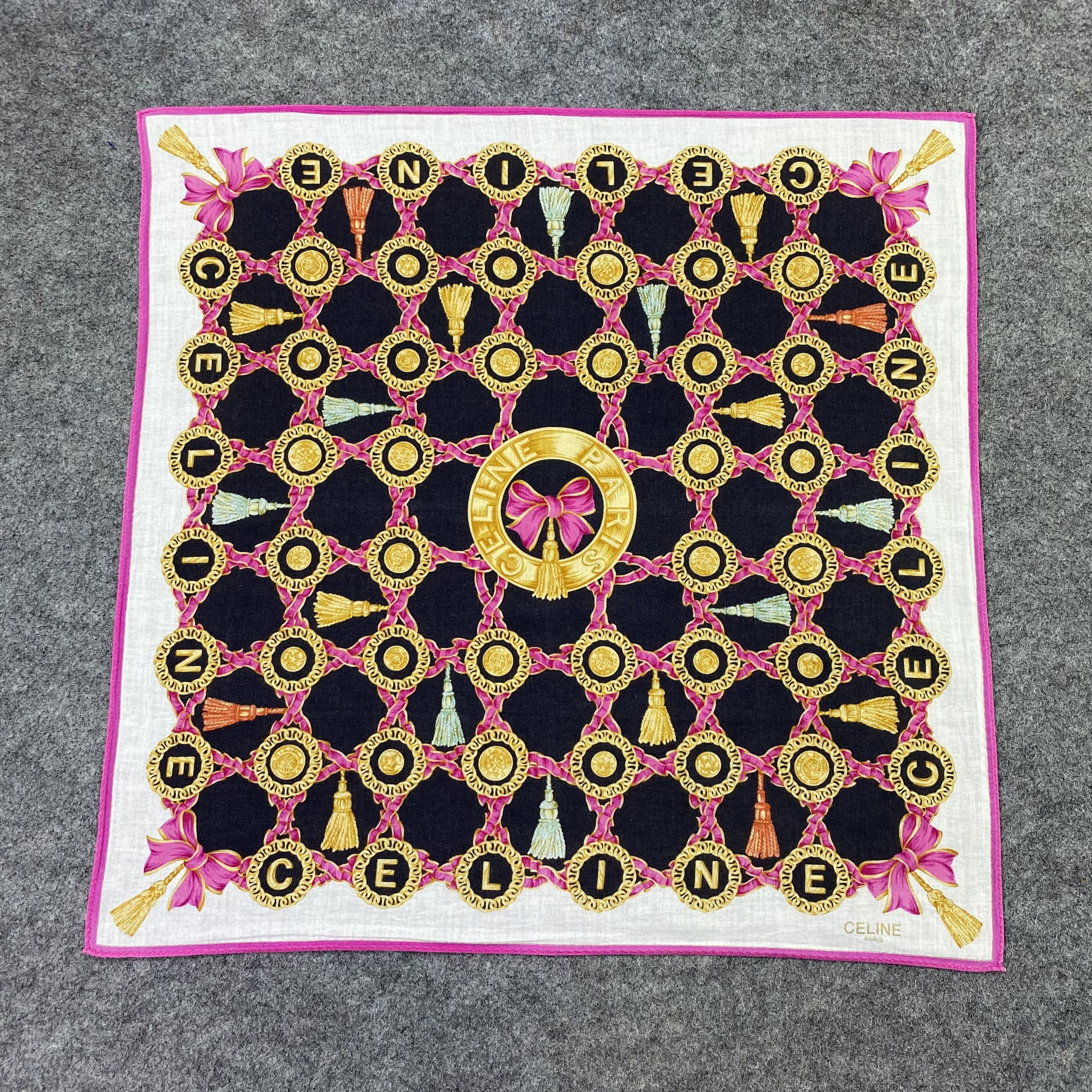 Celine Celine Handkerchief / Bandana / Neckerchief-B2161 Size ONE SIZE - 3 Thumbnail