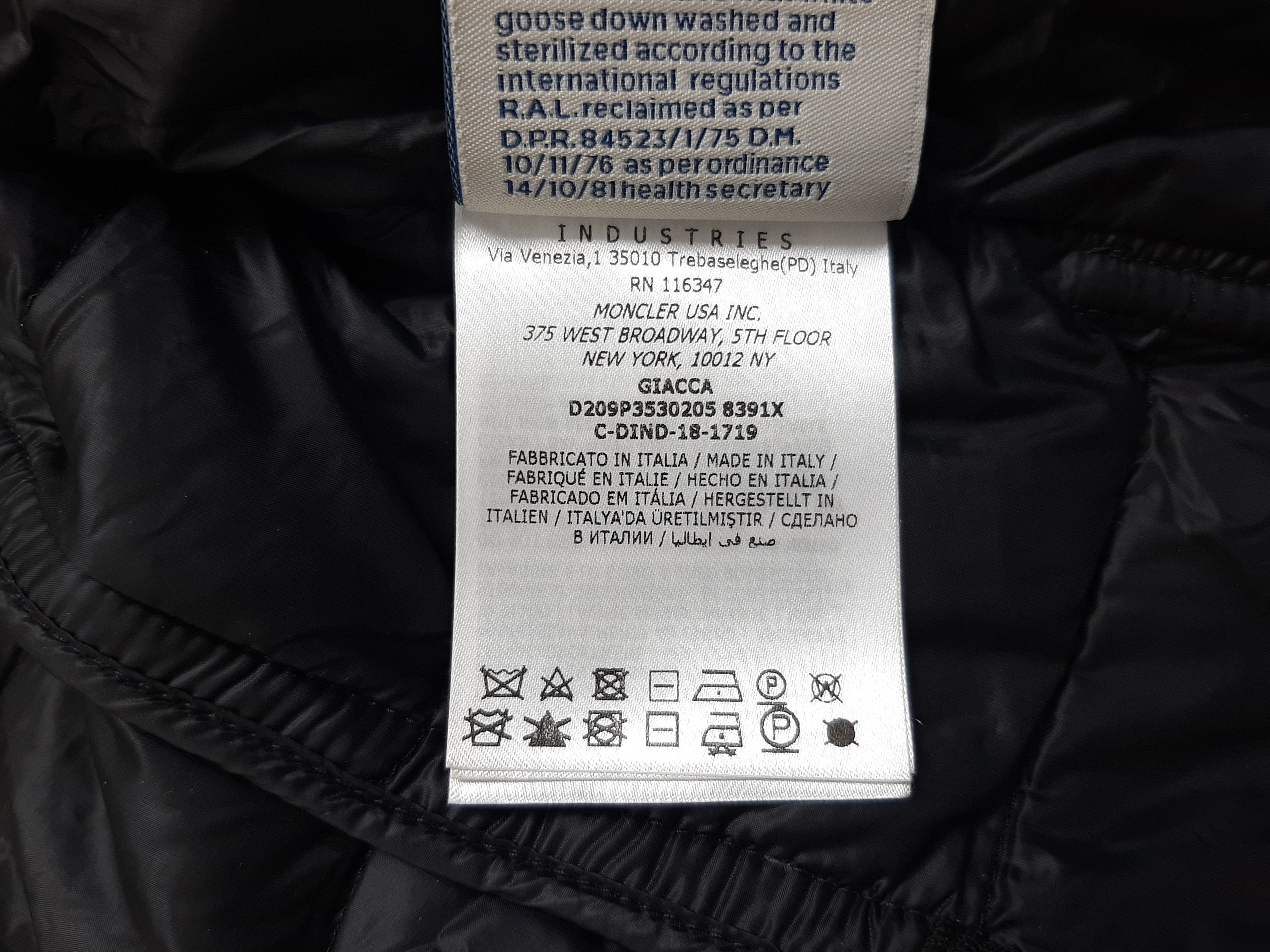Moncler Moncler Down Blazer Women's Size 1 100% Cashmere Size S / US 4 / IT 40 - 9 Thumbnail