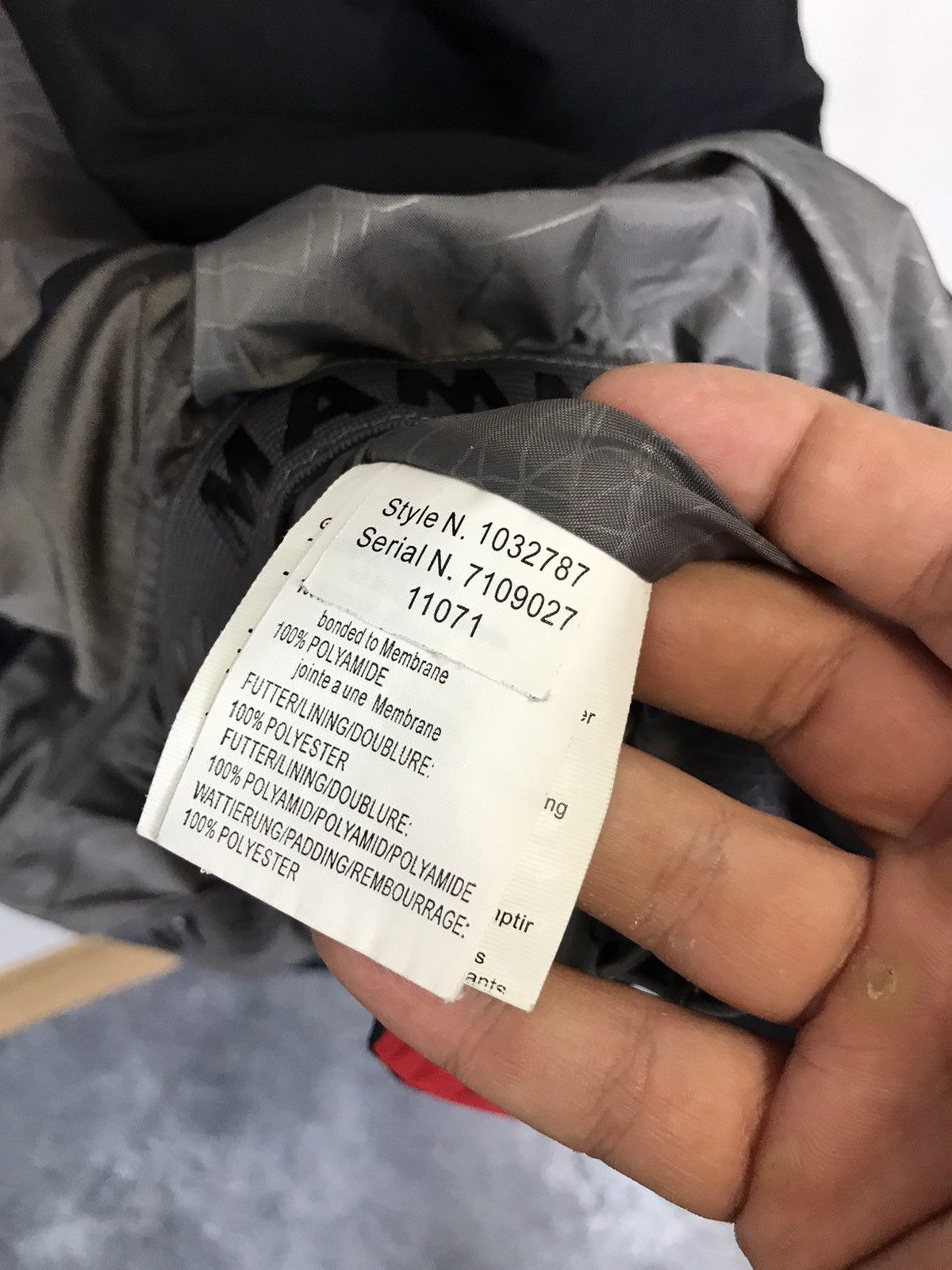 Goretex × Mammut Mammut Alpha Waterproof,Windbreaker Ski Jacket Size US XL / EU 56 / 4 - 16 Thumbnail