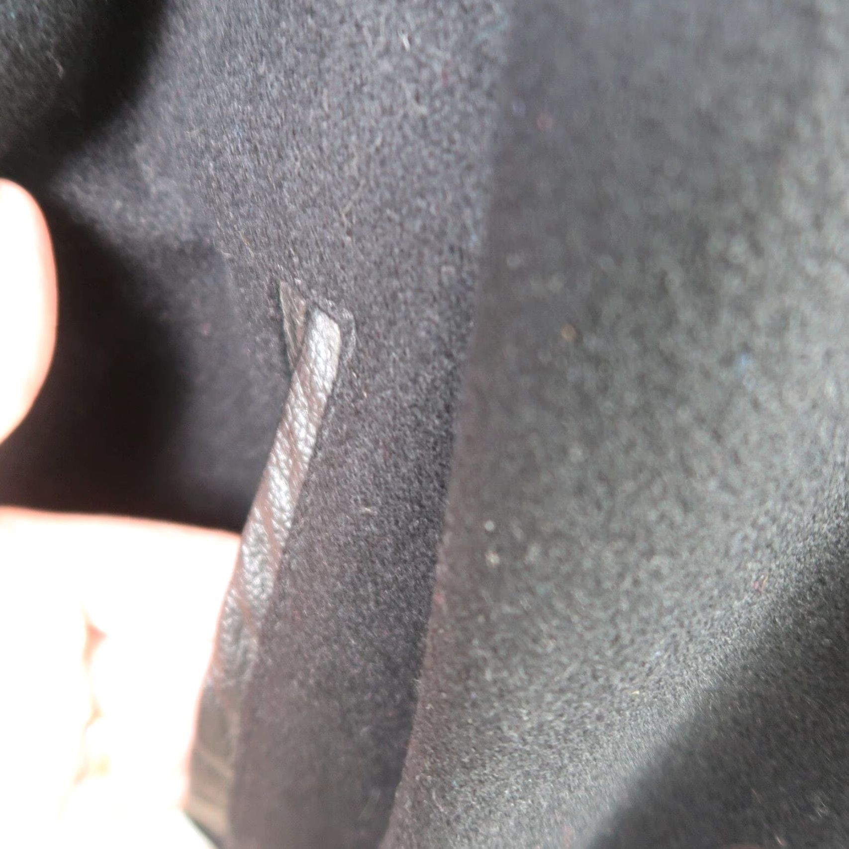 Dunbrooke VINTAGE Dunbrooke Lennox Bomber Jacket Wool and Leather Black XL Men’s 90s Snap Closure Size US XL / EU 56 / 4 - 7 Thumbnail