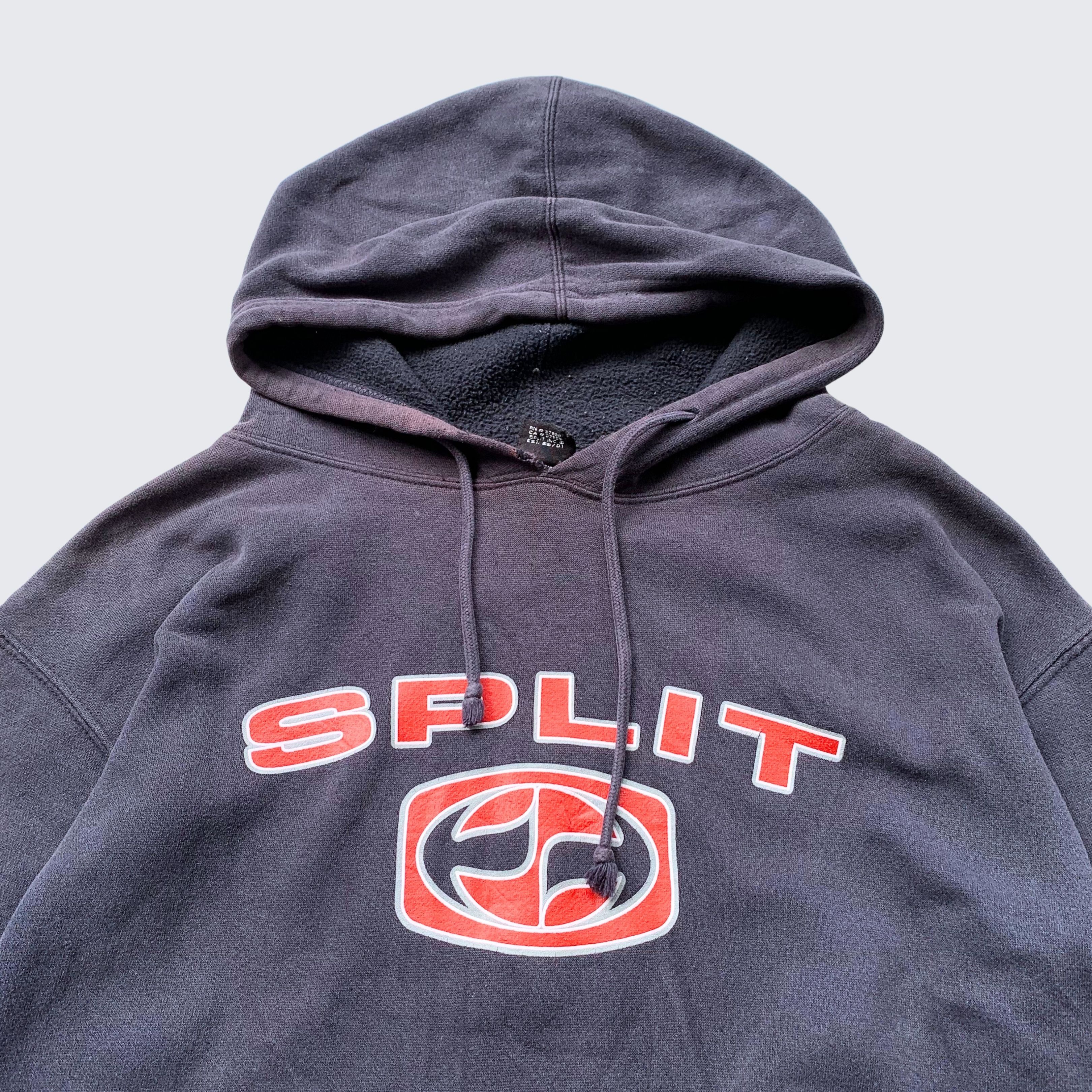 Vintage 1990s Split Skateboards Oversize Vintage Skate Hoodie Size US L / EU 52-54 / 3 - 2 Thumbnail