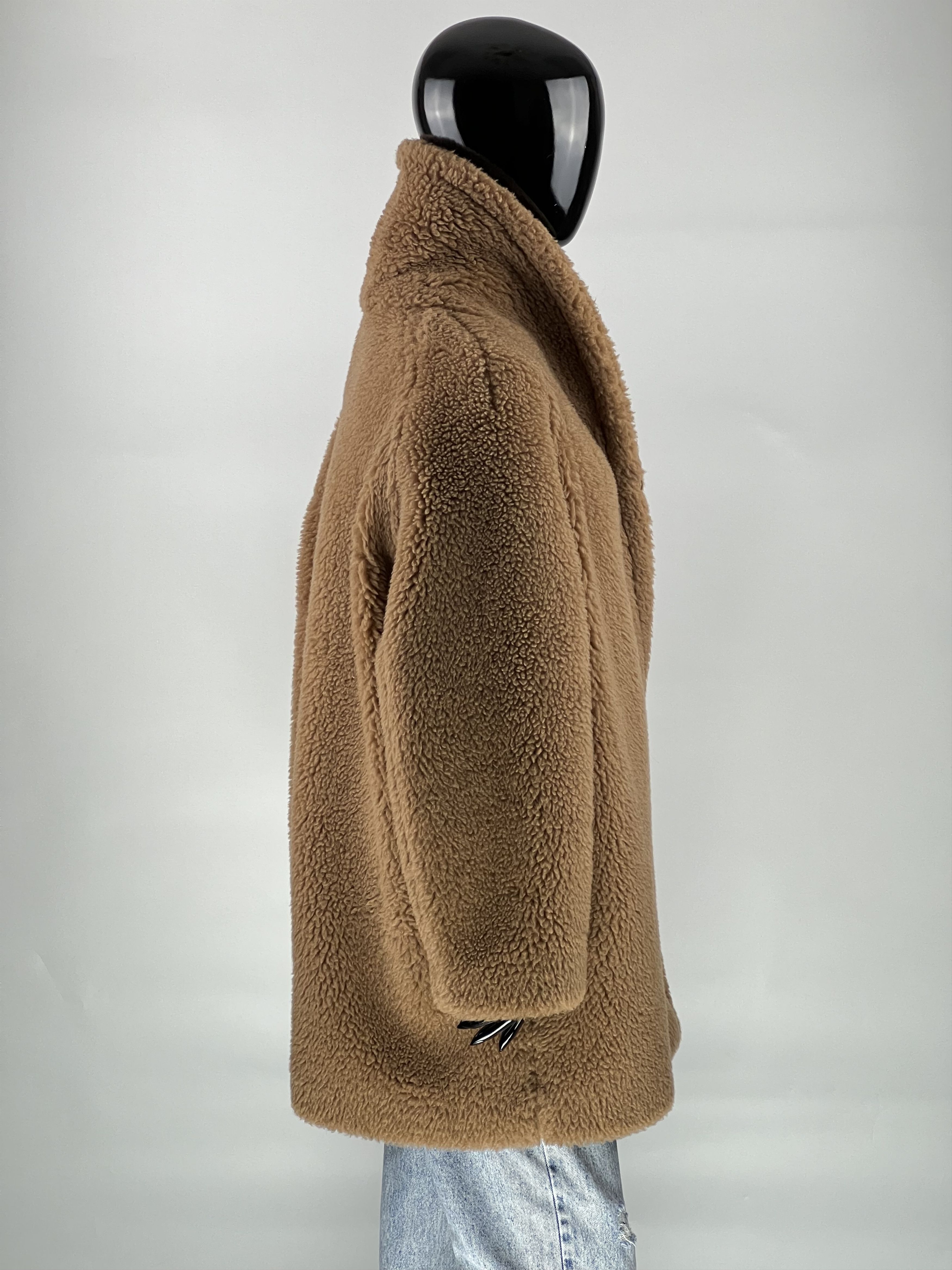 Max Mara Max Mara Teddy Bear Icon Camel Hair And Silk Blend Coat Size M / US 6-8 / IT 42-44 - 3 Thumbnail