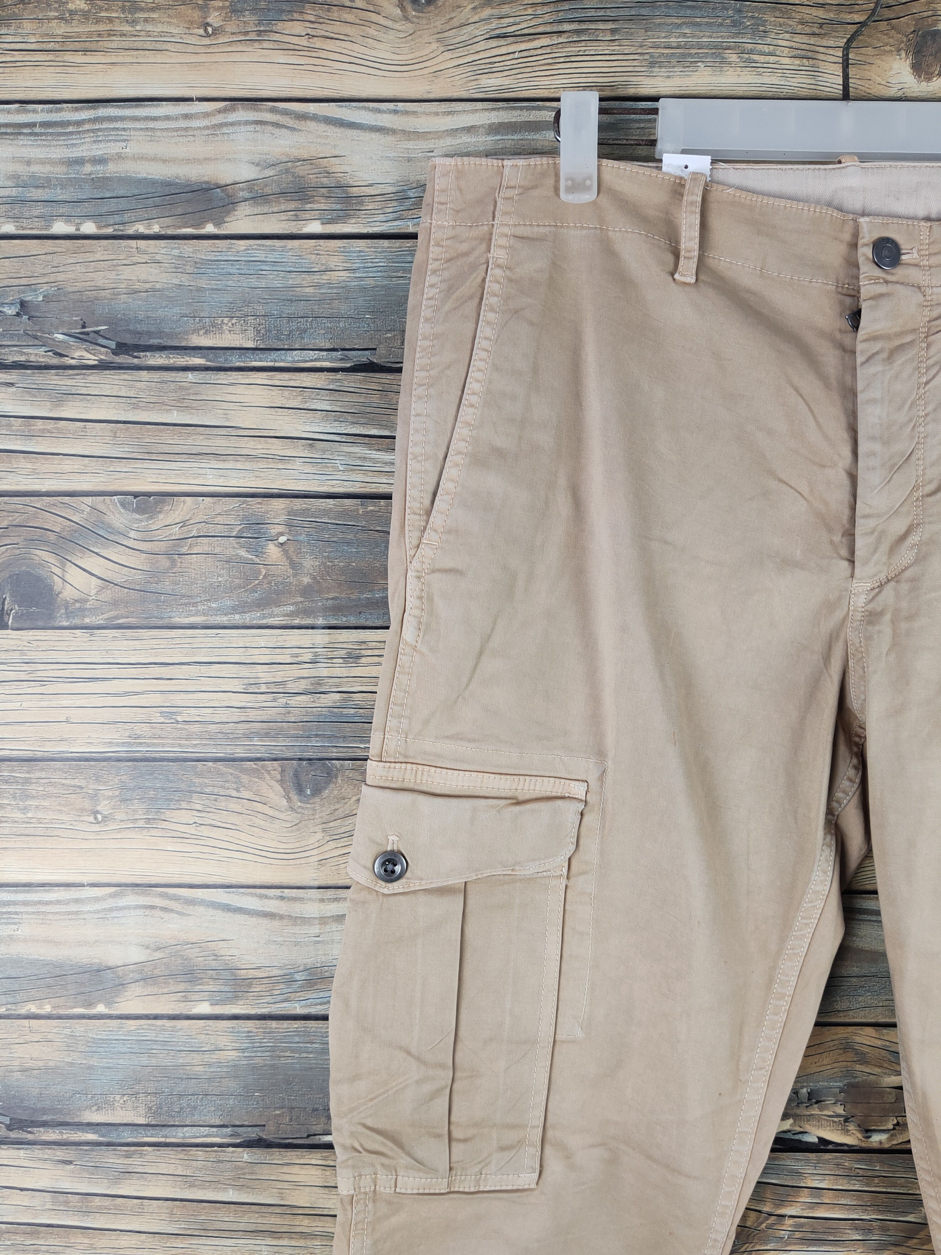 Other DL Gap Beige Multipocket Cargo Pants #2343 Size US 34 / EU 50 - 3 Thumbnail