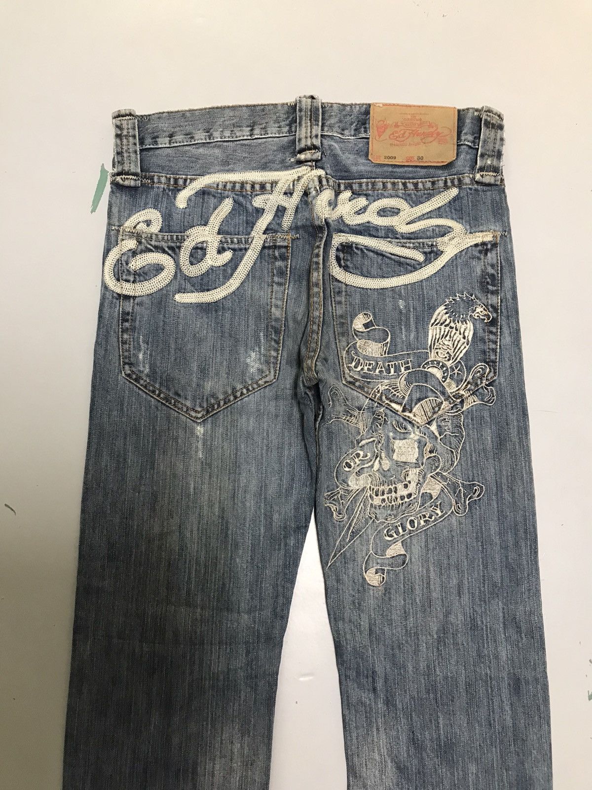 Ed Hardy Vintage Ed hardy embroidered denim Size US 32 / EU 48 - 12 Thumbnail