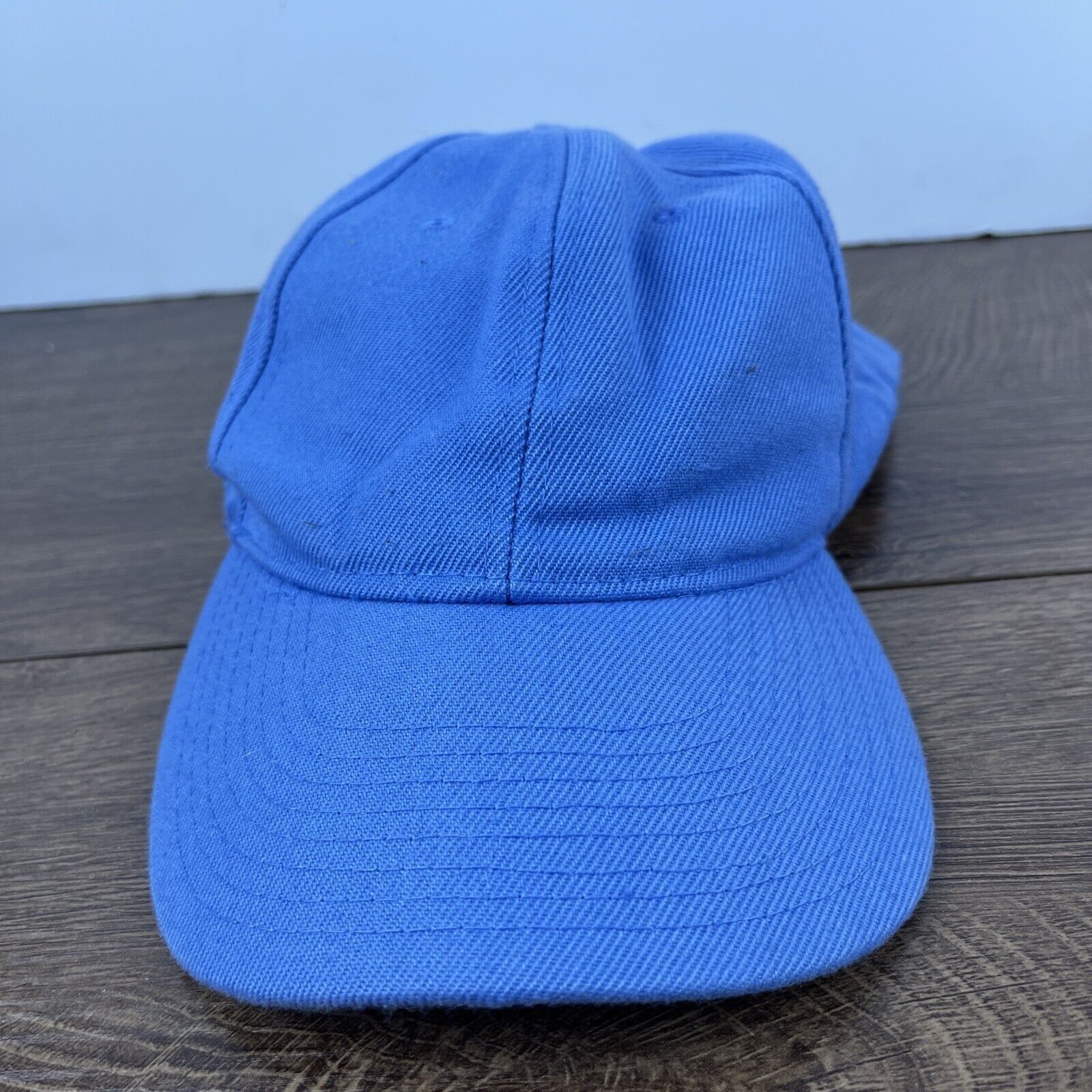 Other Light Blue Baseball Hat Blue Hat Adjustable Blue Adult Size Size ONE SIZE - 2 Thumbnail