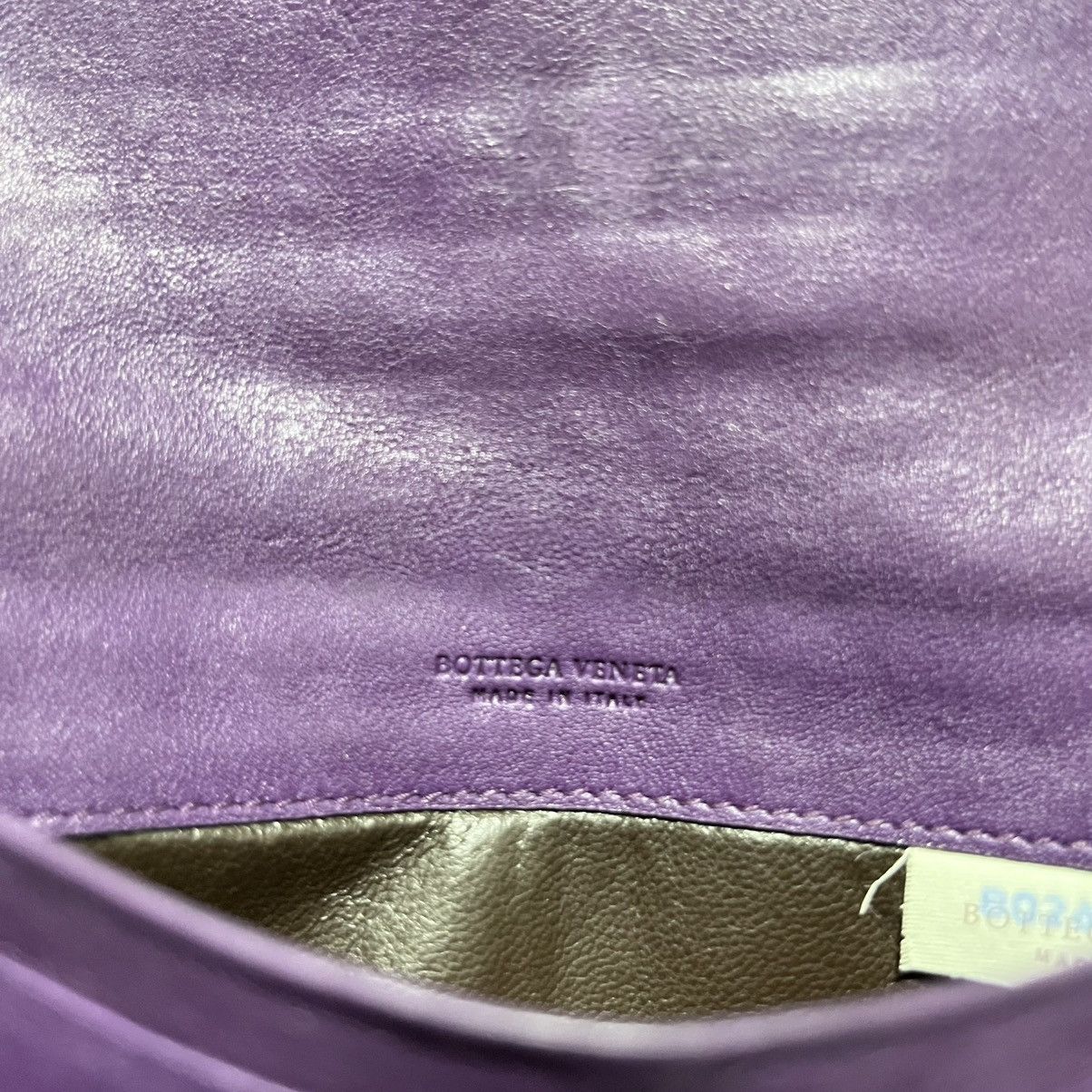 BOTTEGA VENETA PURPLE INTRECCIATO