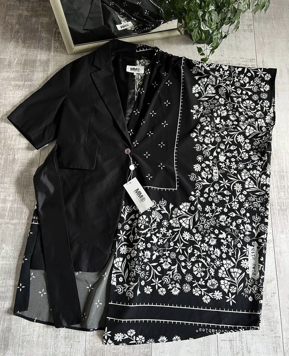 MM6 × Maison Margiela Maison Martin Margiela MM6 Blazer Black RARE Size M / US 6-8 / IT 42-44 - 1 Thumbnail
