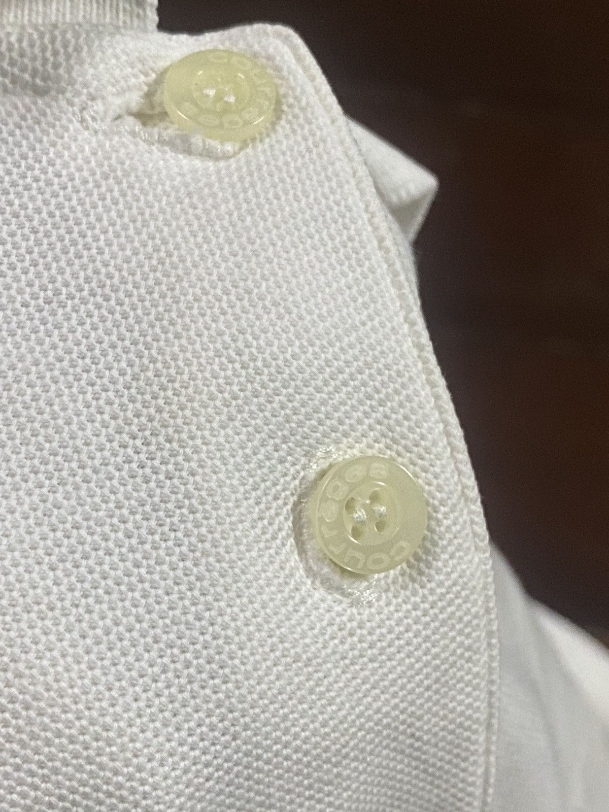 Andre Courreges Vintage Courreges big logo box logo polos Size US M / EU 48-50 / 2 - 9 Thumbnail