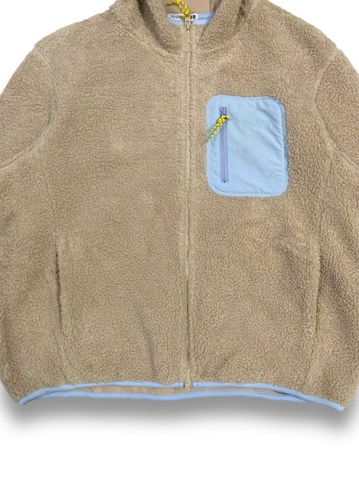 JW Anderson × Uniqlo Vintage JW Anderson x Uniqlo Retro X Deep Pile Fleece Jacket Size US L / EU 52-54 / 3 - 11 Thumbnail