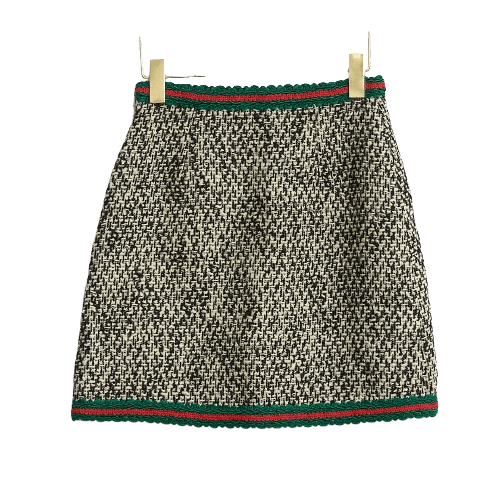 Gucci Gucci Tweed Mini skirt IT38 Size 26" / US 2 / IT 38 - 1 Thumbnail