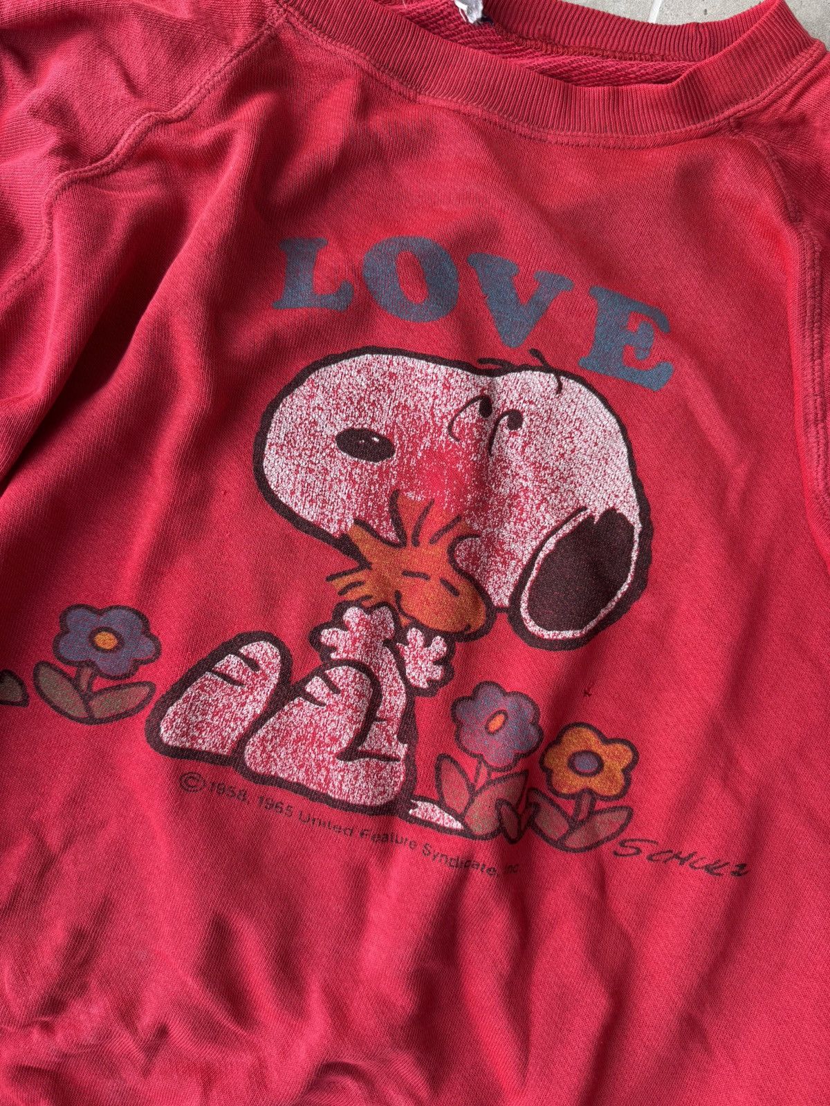 Vintage Vintage Snoopy Mayo Spruce Styled Sweatshirt 60s Size US L / EU 52-54 / 3 - 3 Thumbnail