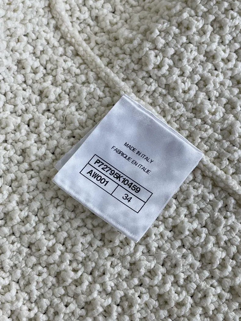 Chanel Chanel White knitted vest jacket Size XXS / US 00 / IT 34 - 5 Thumbnail