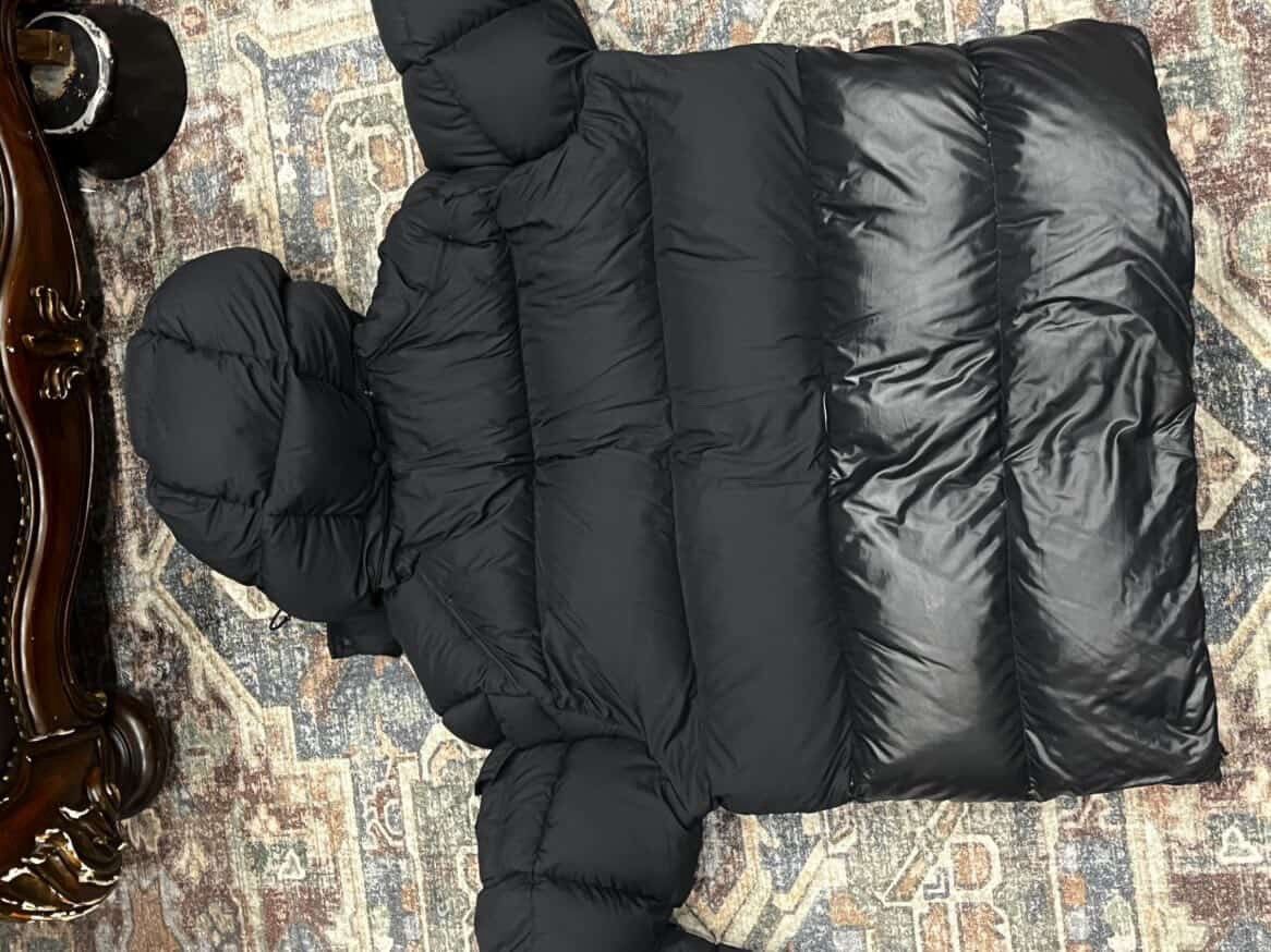 Moncler Moncler Black Hooded Puffer Jacket Size US XXL / EU 58 / 5 - 2 Thumbnail