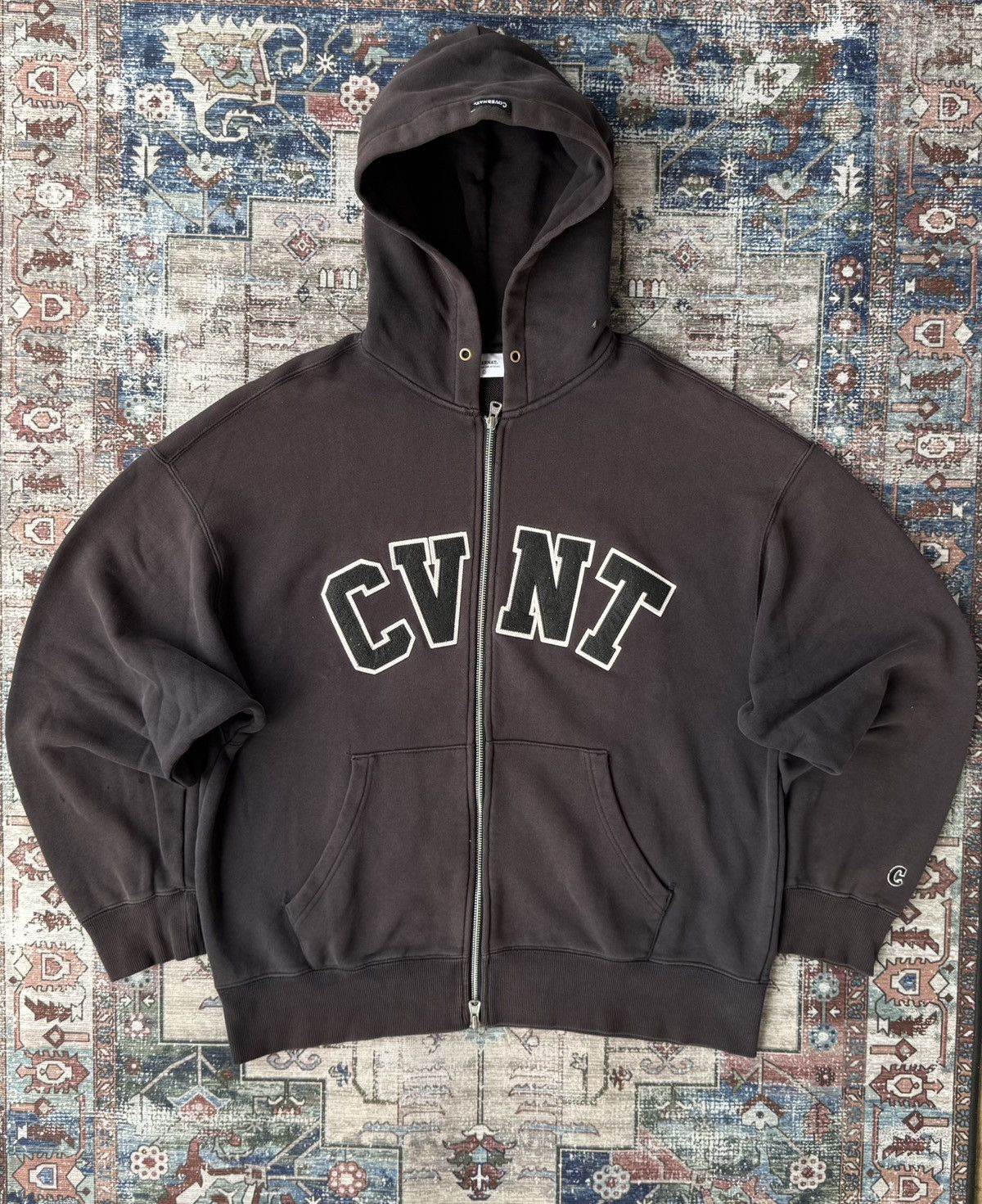 Obey ZIPPER COVERNAT HOODIE BIG LOGO Size US L / EU 52-54 / 3 - 1 Thumbnail