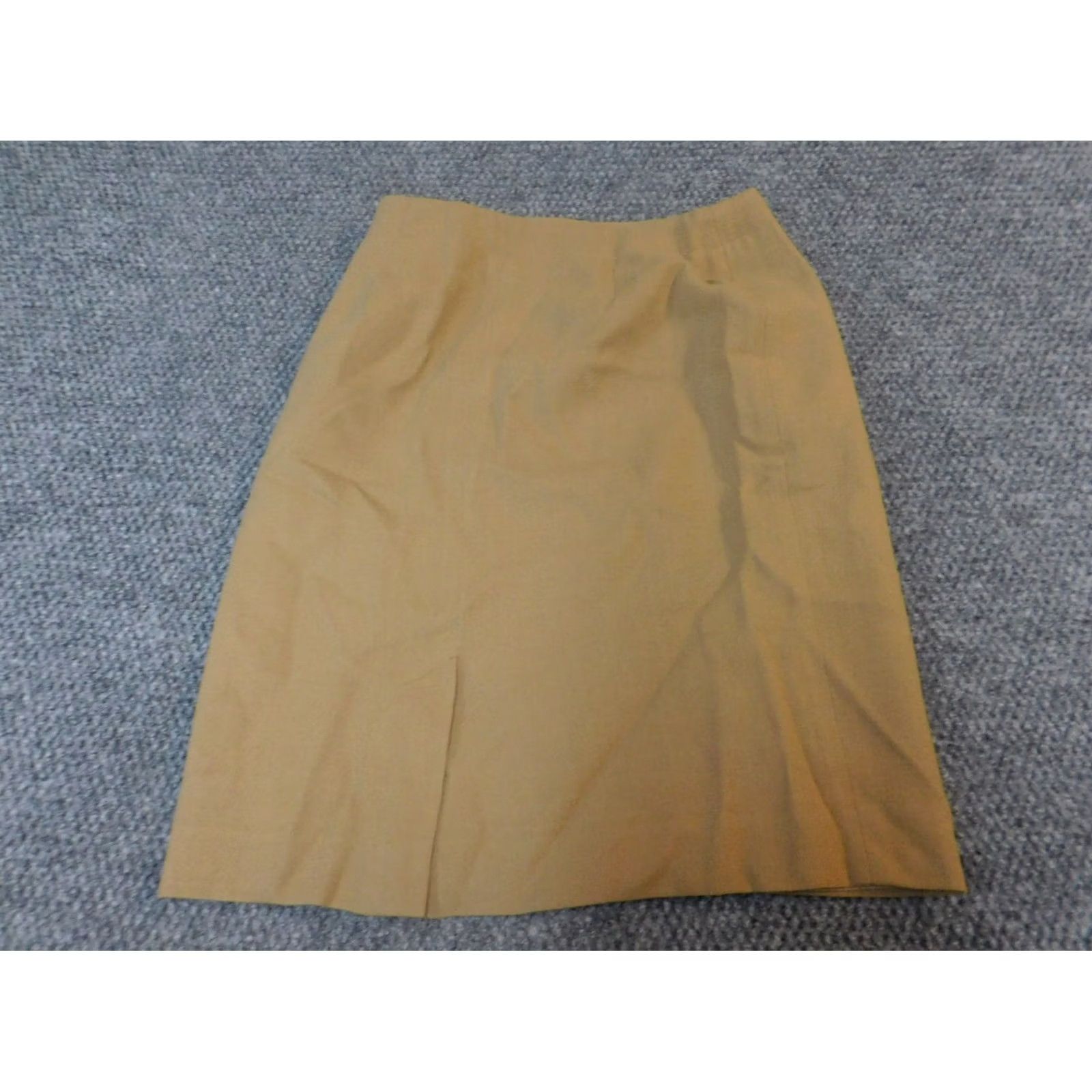 Jones New York Jones New York Skirt Womens 4 Brown A-Line Zip Wool Knee Length Zipper Lined Modern Casual Regular Knit Wool 4 Brown Womens Size 27" / US 4 / IT 40 - 7 Thumbnail