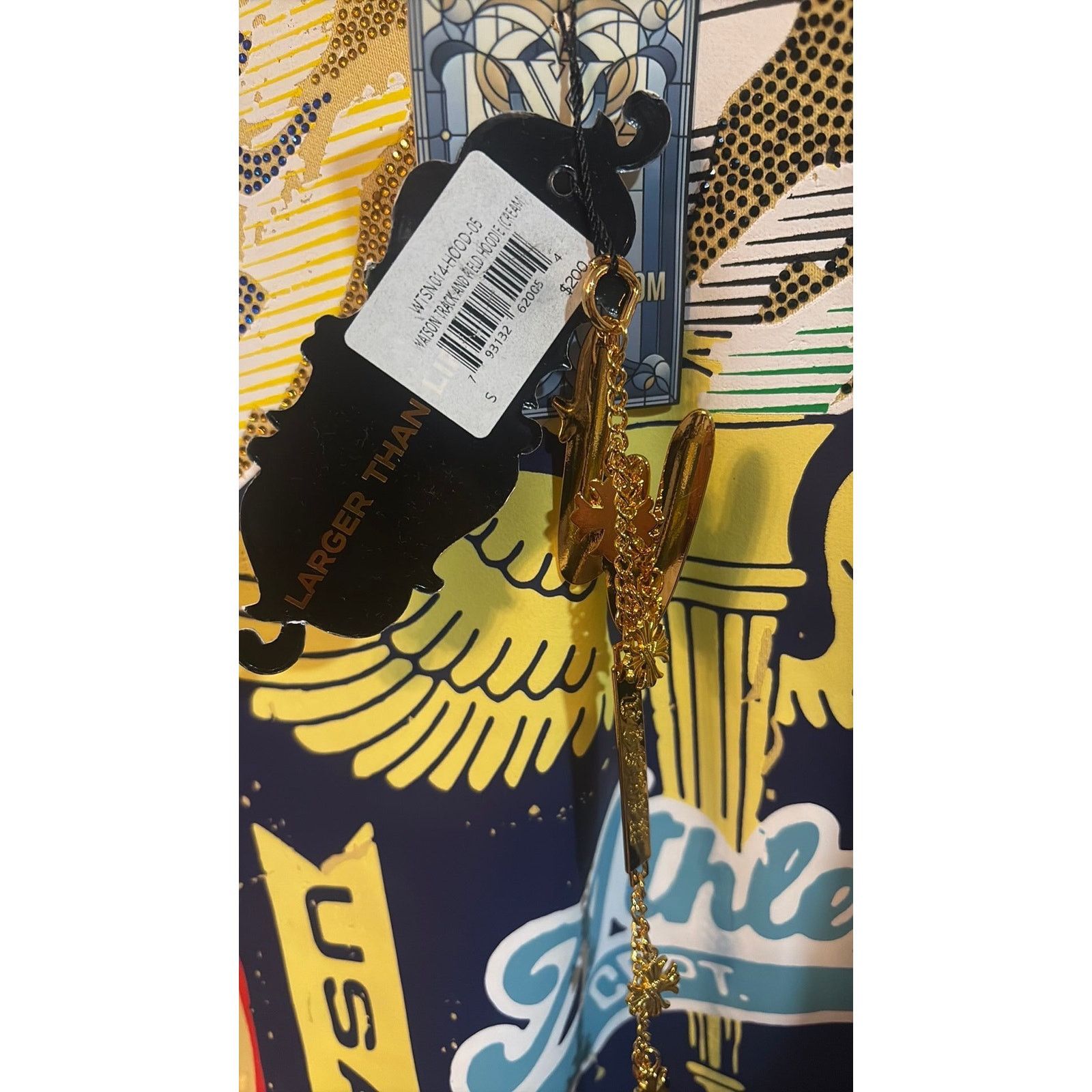 Other NWT SZ S - Men's Yellow Watson Track & Field Hoodie Size US S / EU 44-46 / 1 - 3 Thumbnail