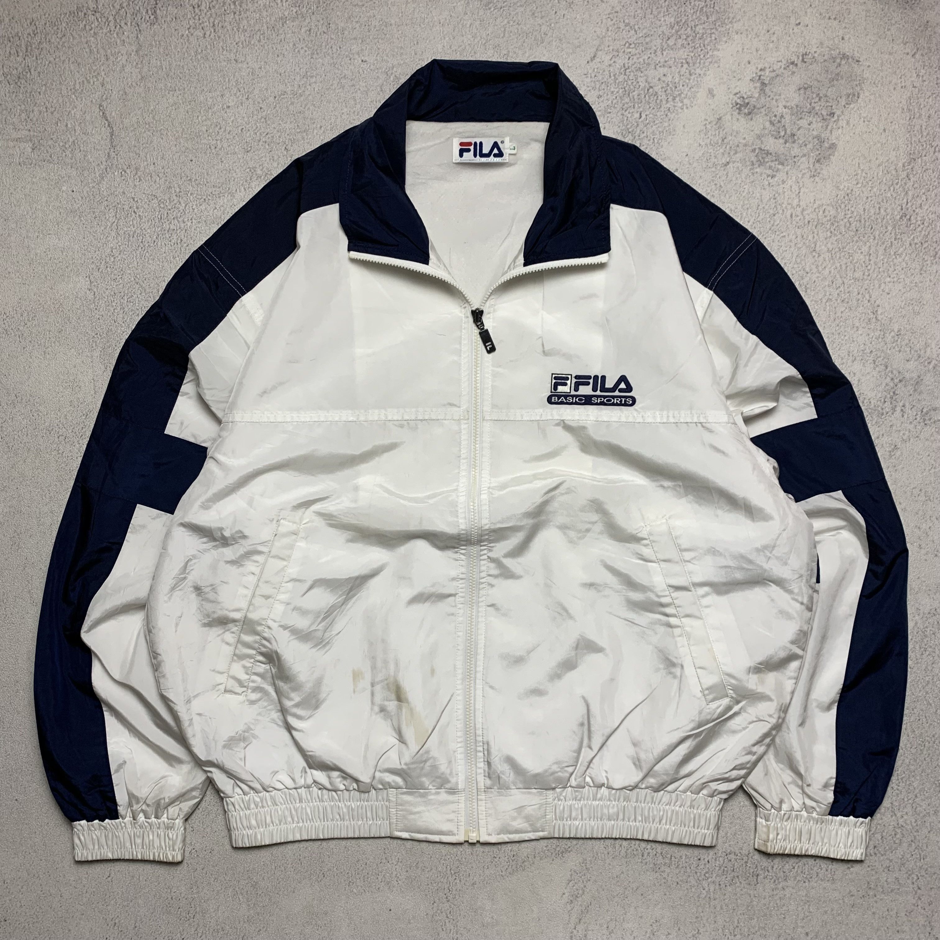 Fila Vintage 90s Fila Track Jacket Size US L / EU 52-54 / 3 - 1 Thumbnail