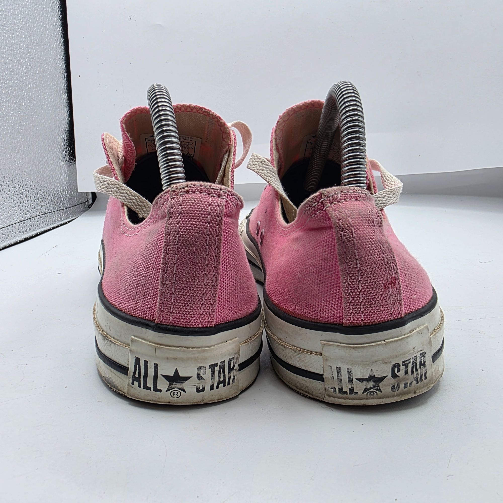 Converse Converse All Star Womens Size 9.5 Pink Canvas Low Top Sneake Size US 9.5 / IT 39.5 - 5 Thumbnail
